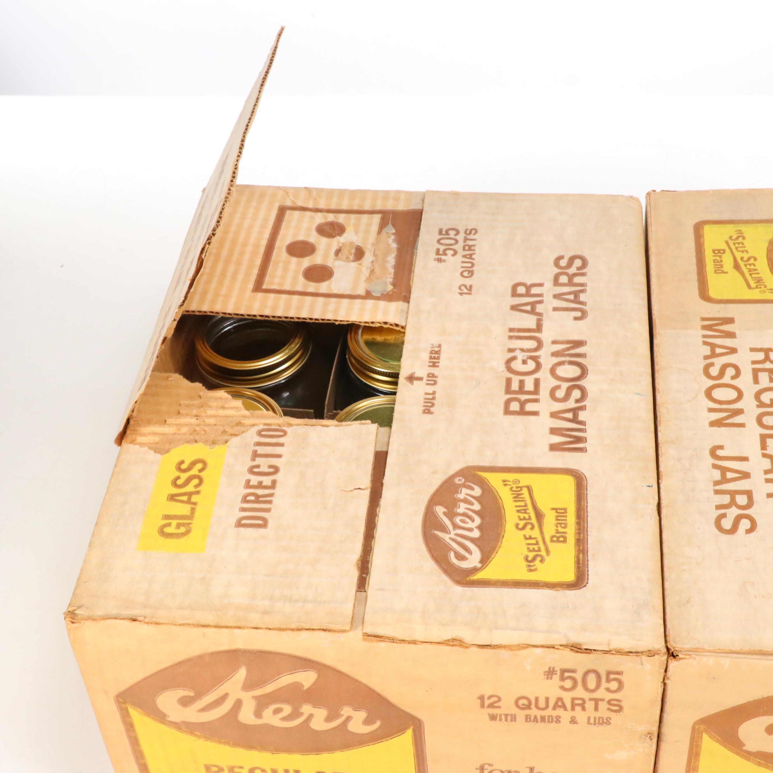 Kerr Glass Mason Jars