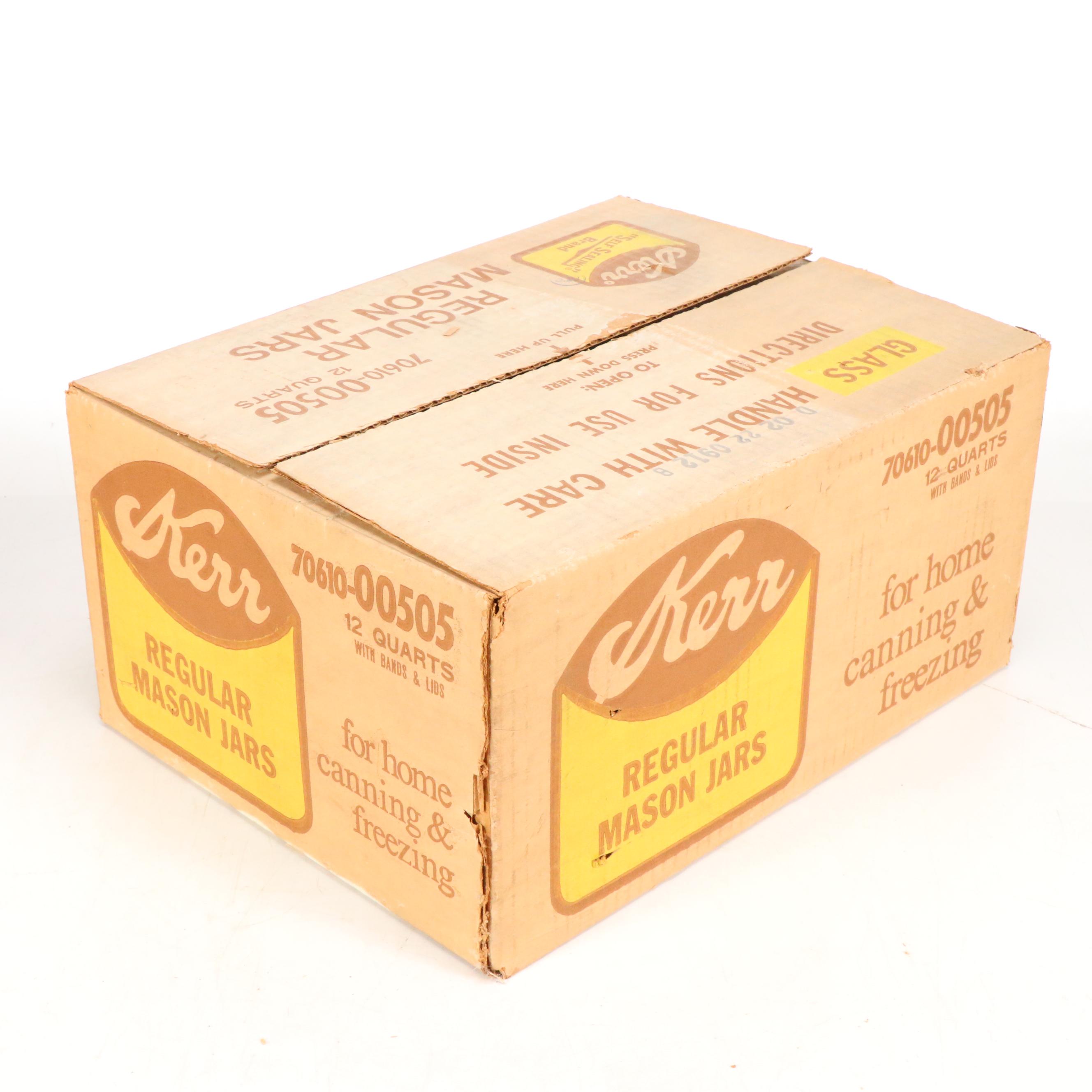 Kerr Glass Mason Jars