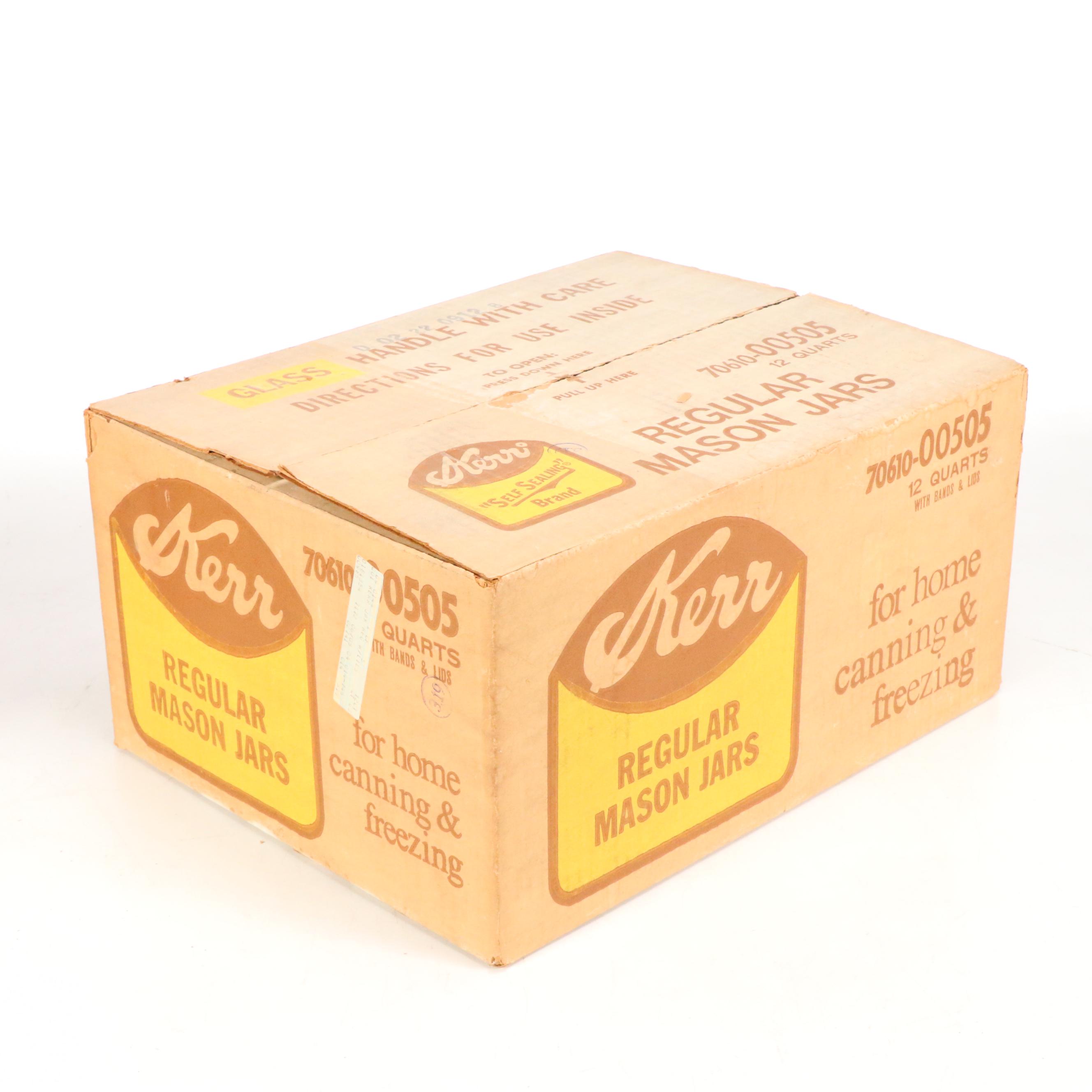Kerr Glass Mason Jars