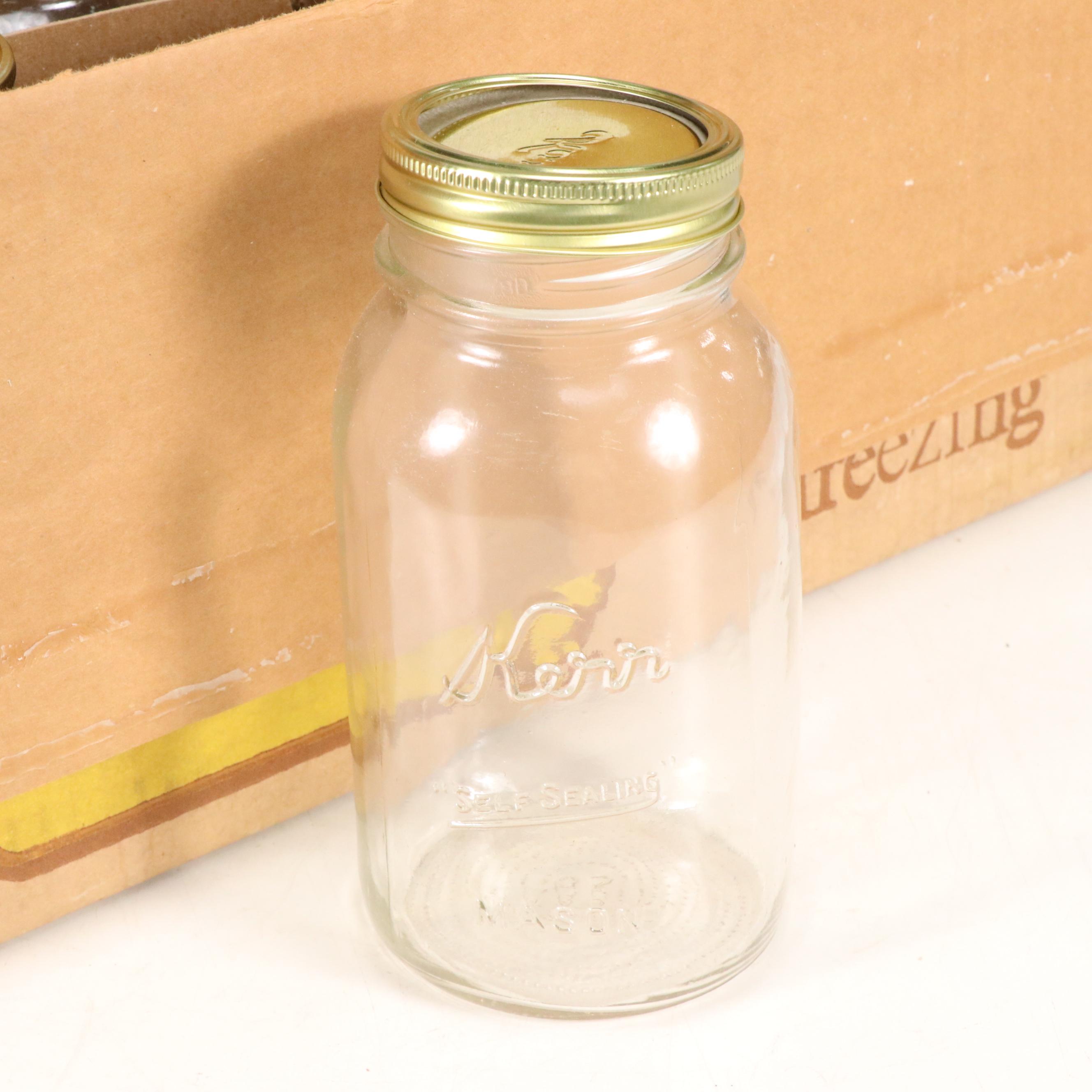Kerr Glass Mason Jars