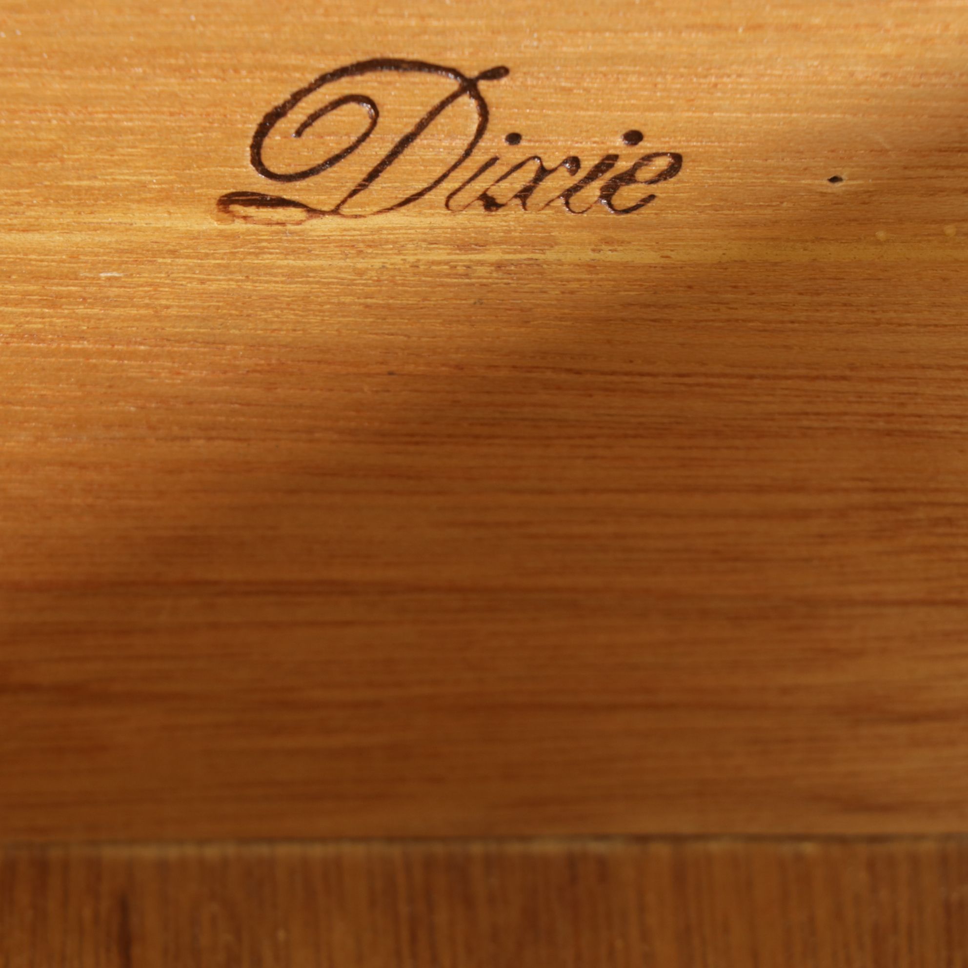 Dixie Furniture French Provincial Style Painted Wood Bachelor's Chest and Hutch