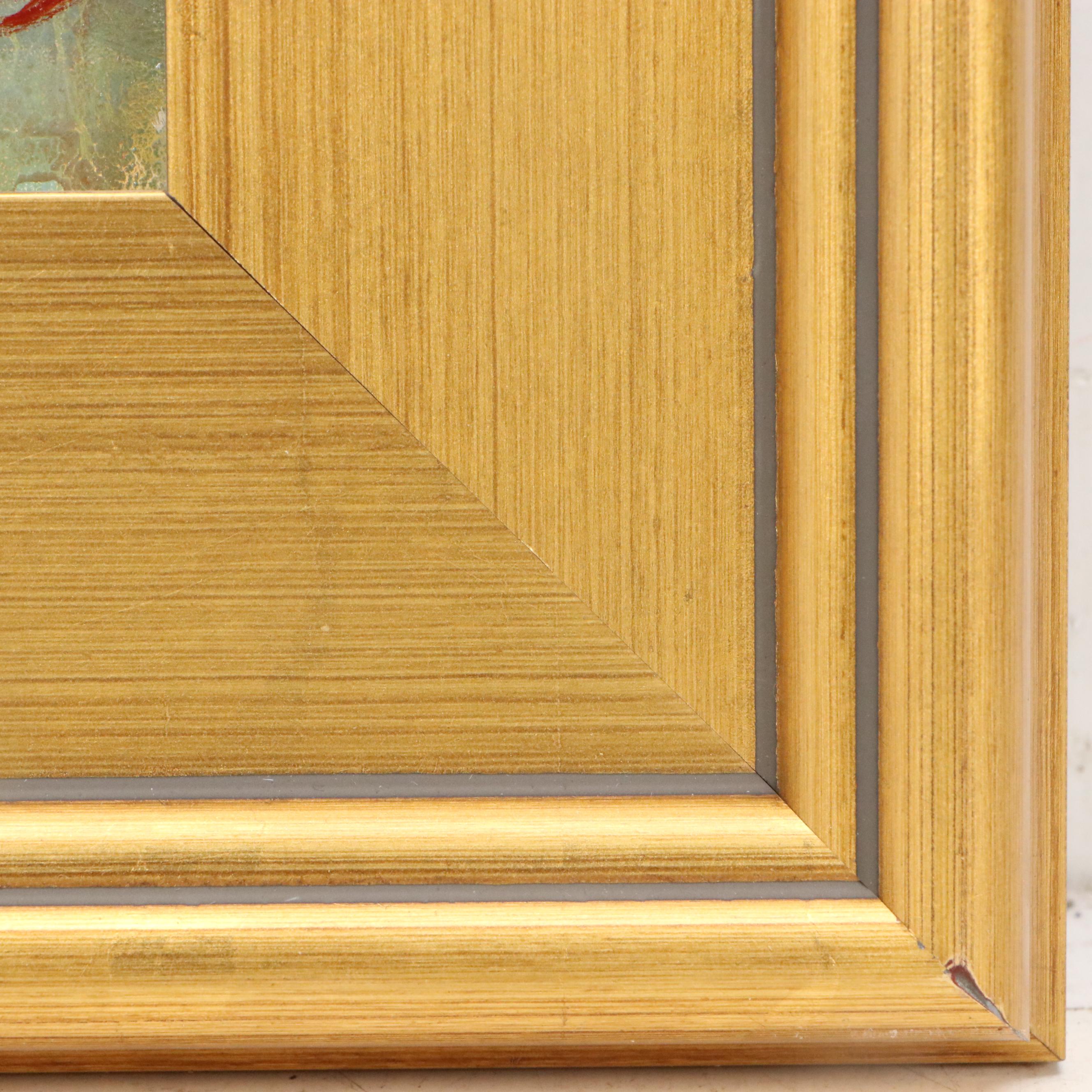 Expressionist Style Portrait of Rabbit, 21st Century