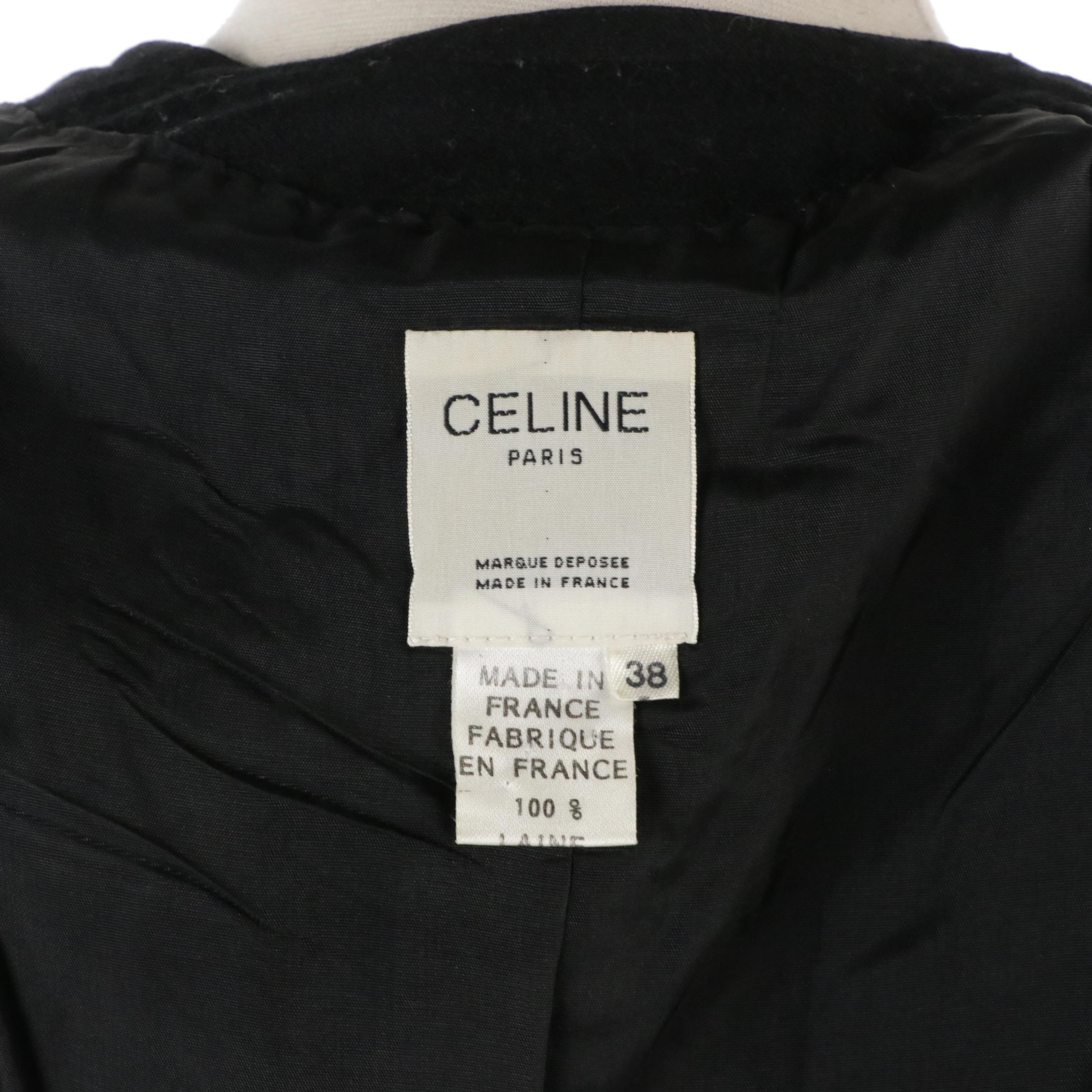 Celine Red and Green Plaid Wool Skirt Suit