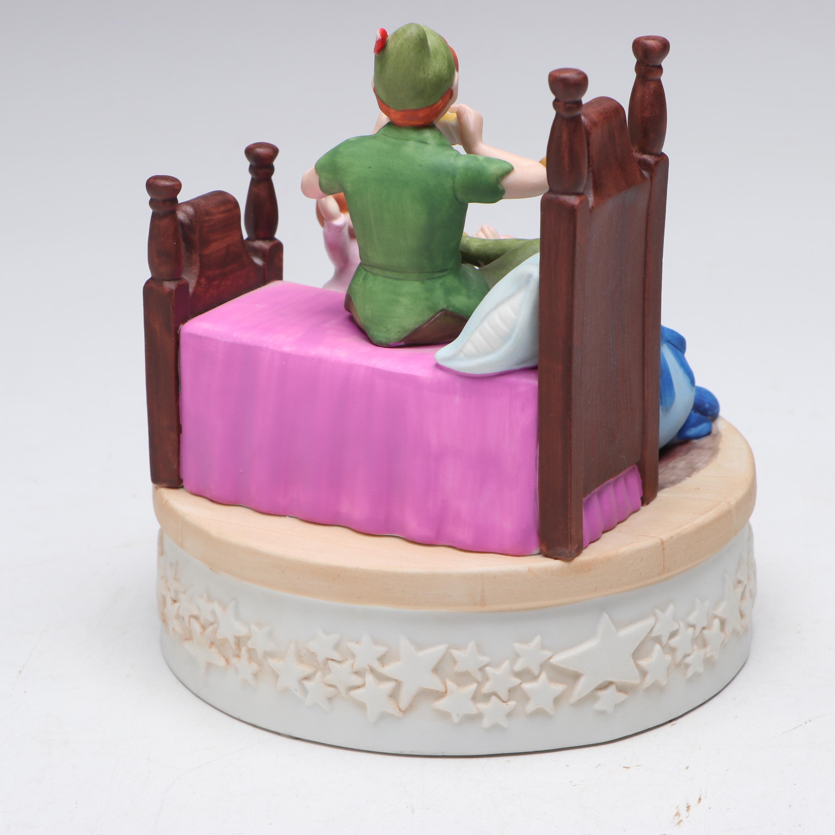 The Disney Collection Music Boxes with Timothy Mouse and Thumper Ornaments