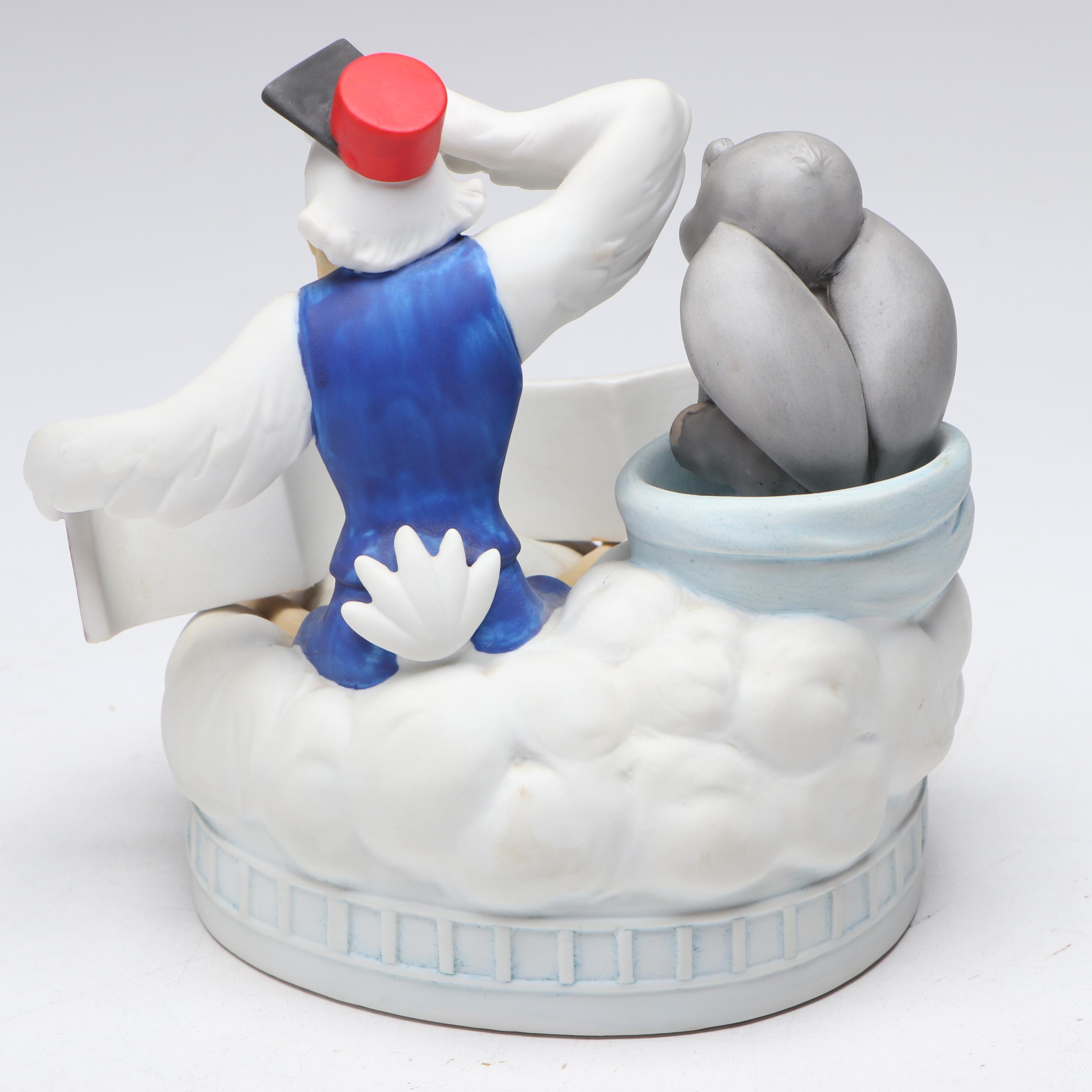 The Disney Collection Music Boxes with Timothy Mouse and Thumper Ornaments