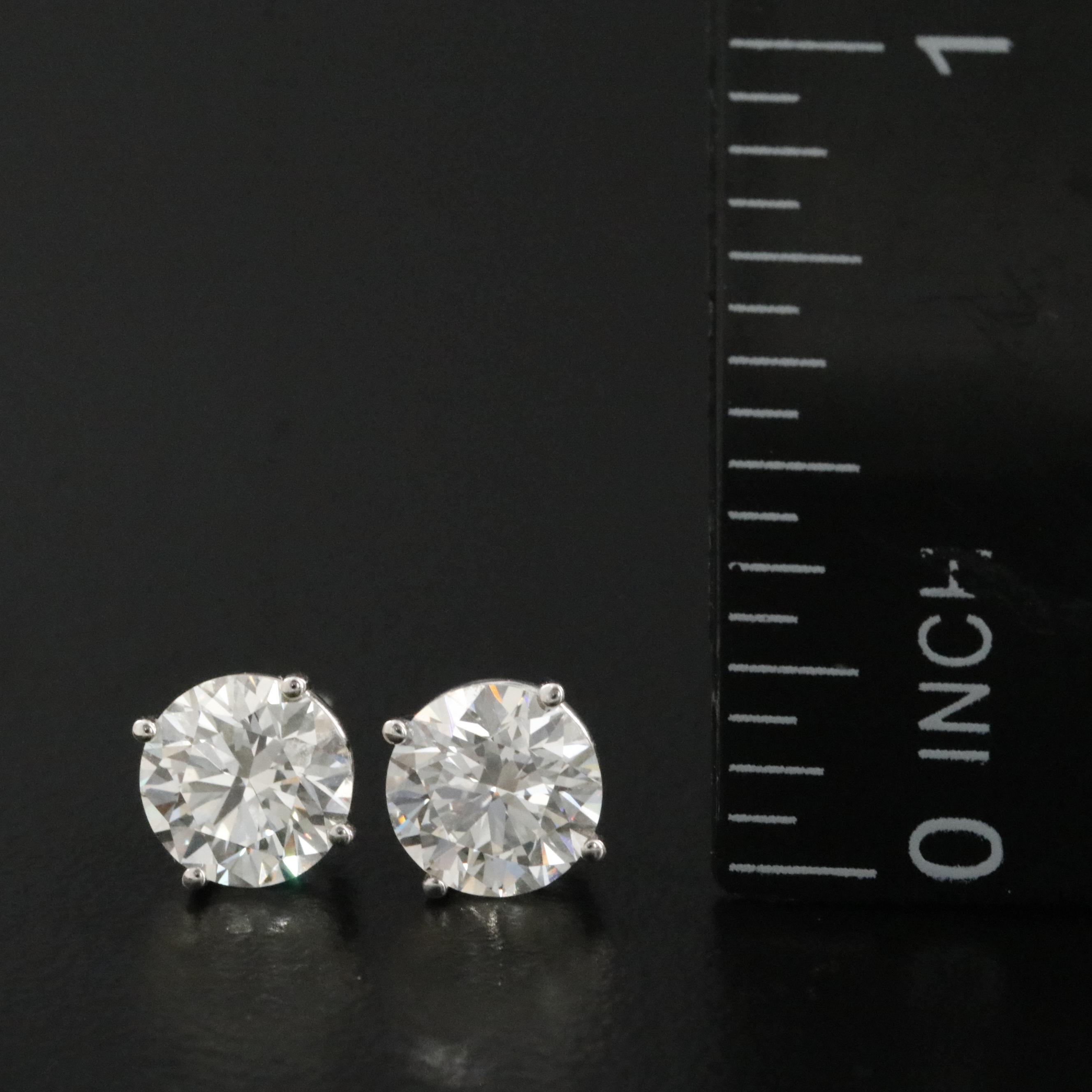 14K 1.95 CTW Lab Grown Diamond Stud Earrings