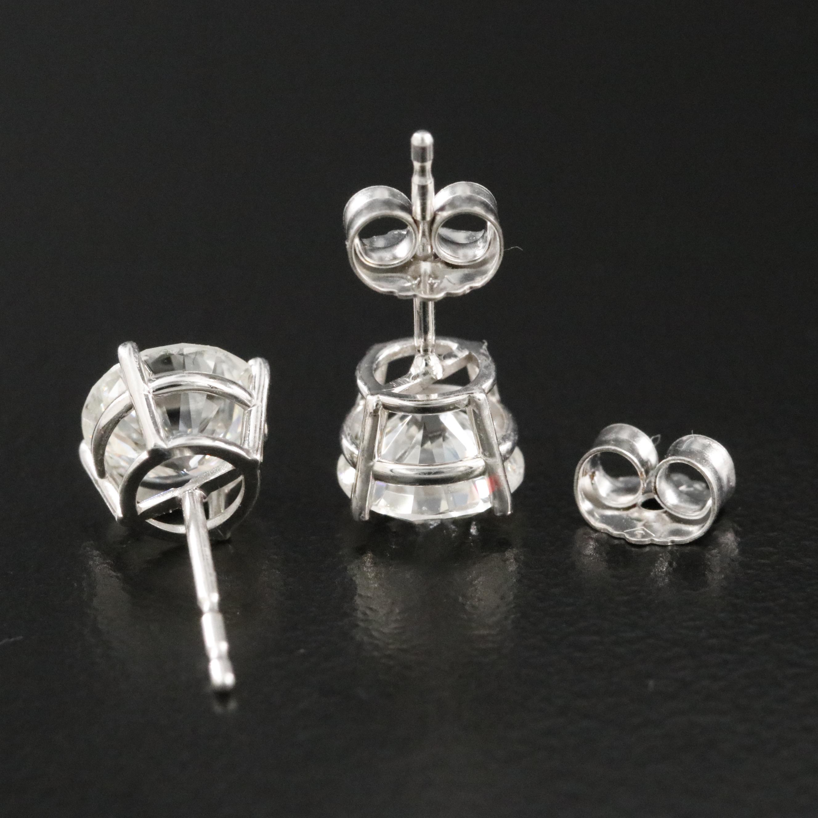 14K 1.95 CTW Lab Grown Diamond Stud Earrings