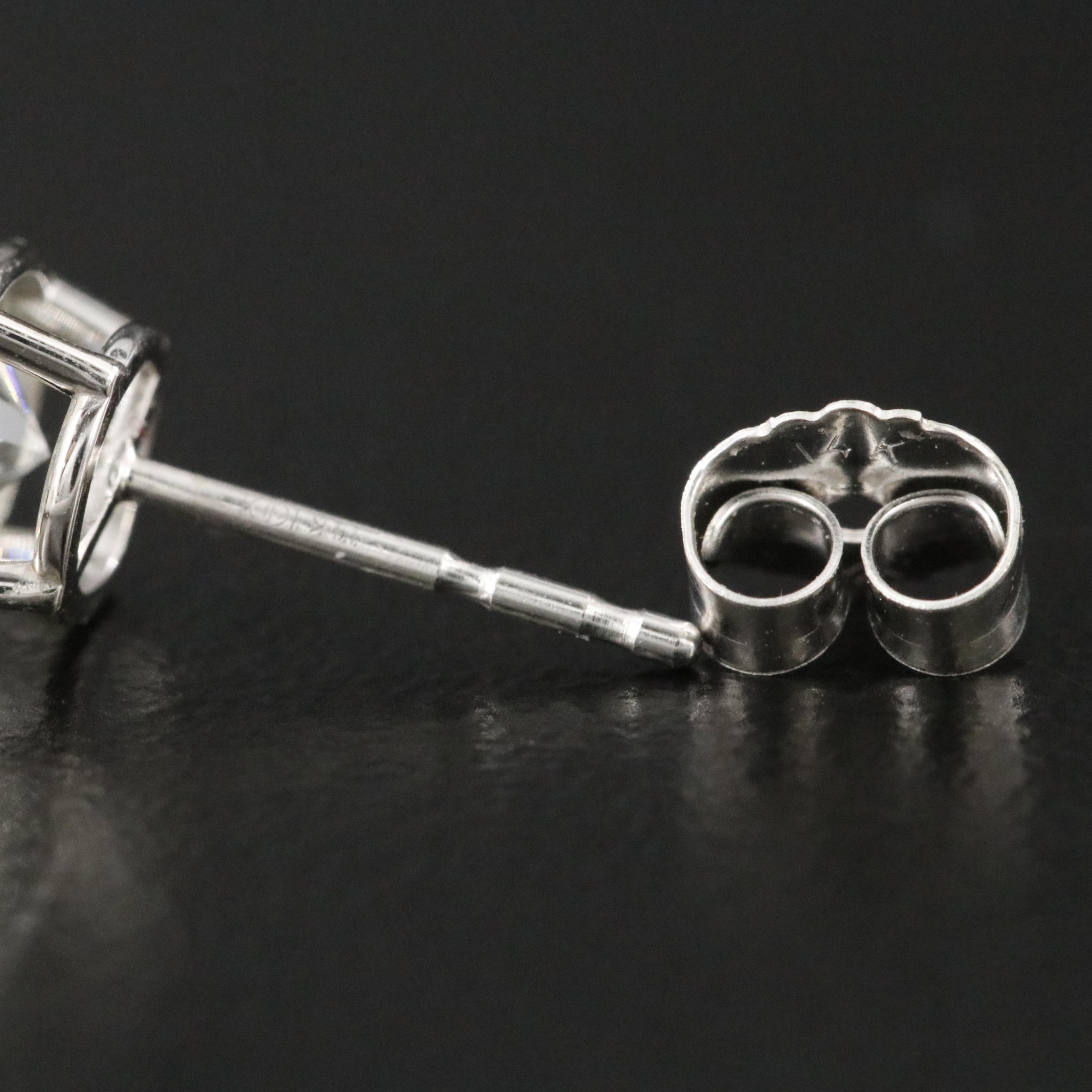 14K 1.95 CTW Lab Grown Diamond Stud Earrings