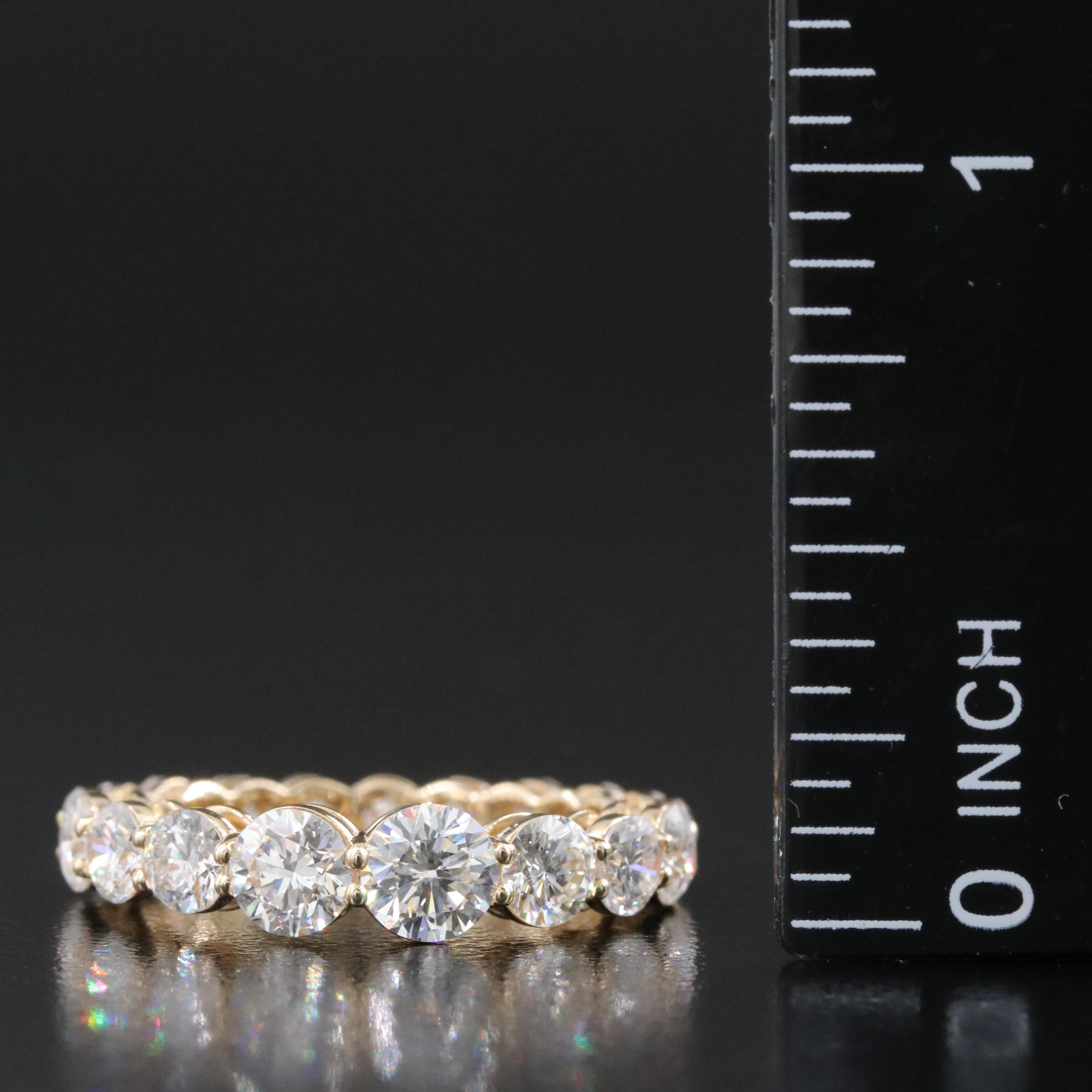 14K 2.27 CTW Diamond Eternity Band