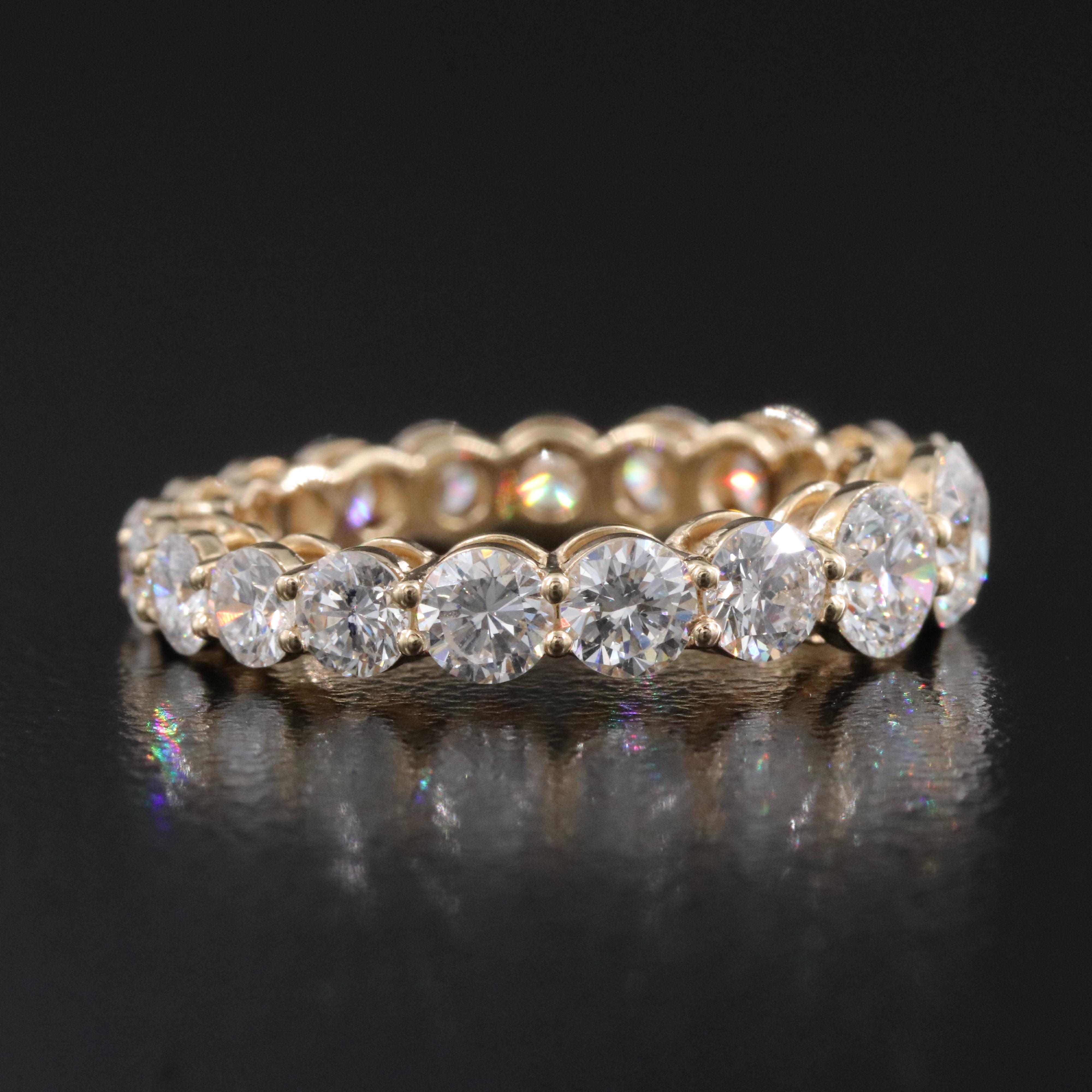 14K 2.27 CTW Diamond Eternity Band