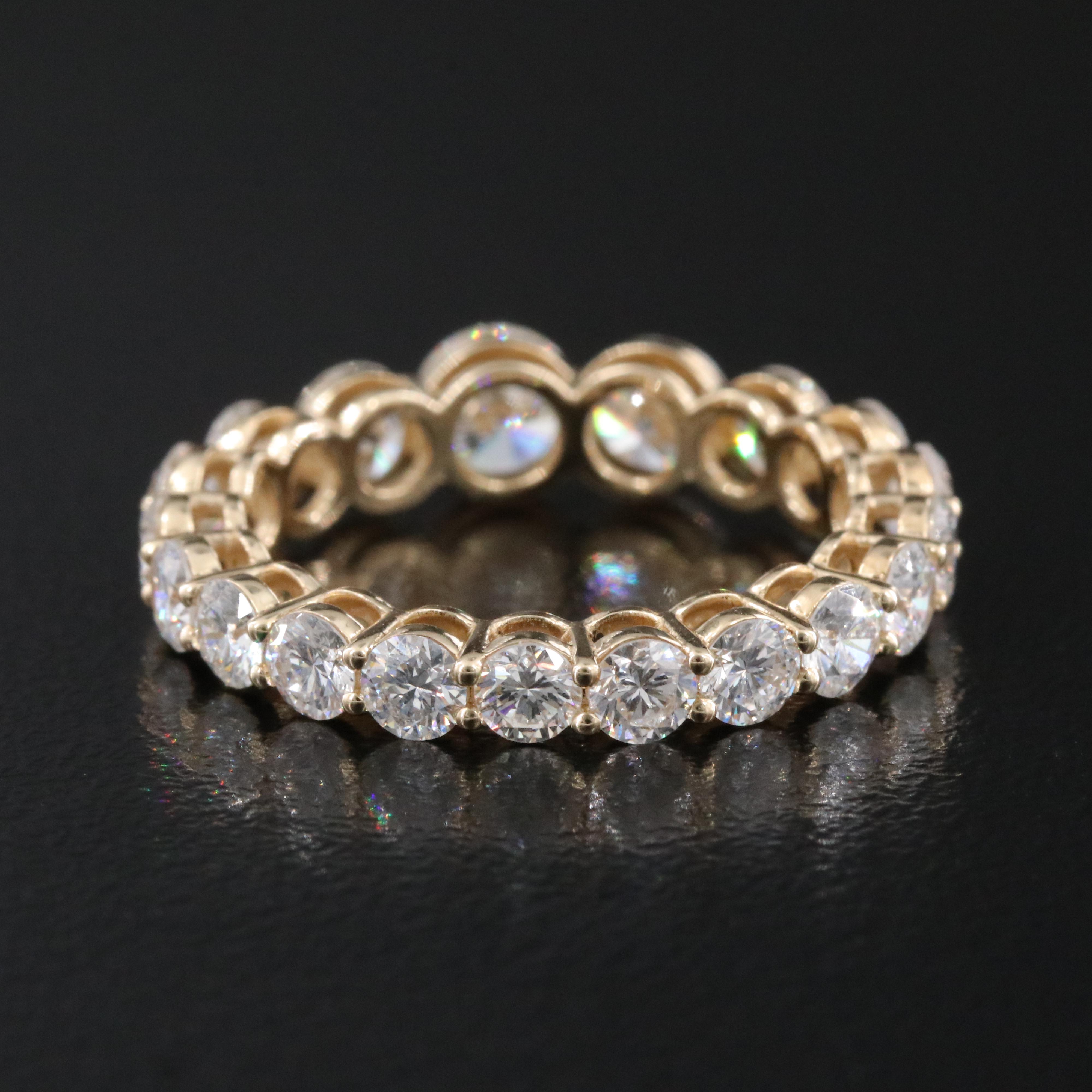 14K 2.27 CTW Diamond Eternity Band