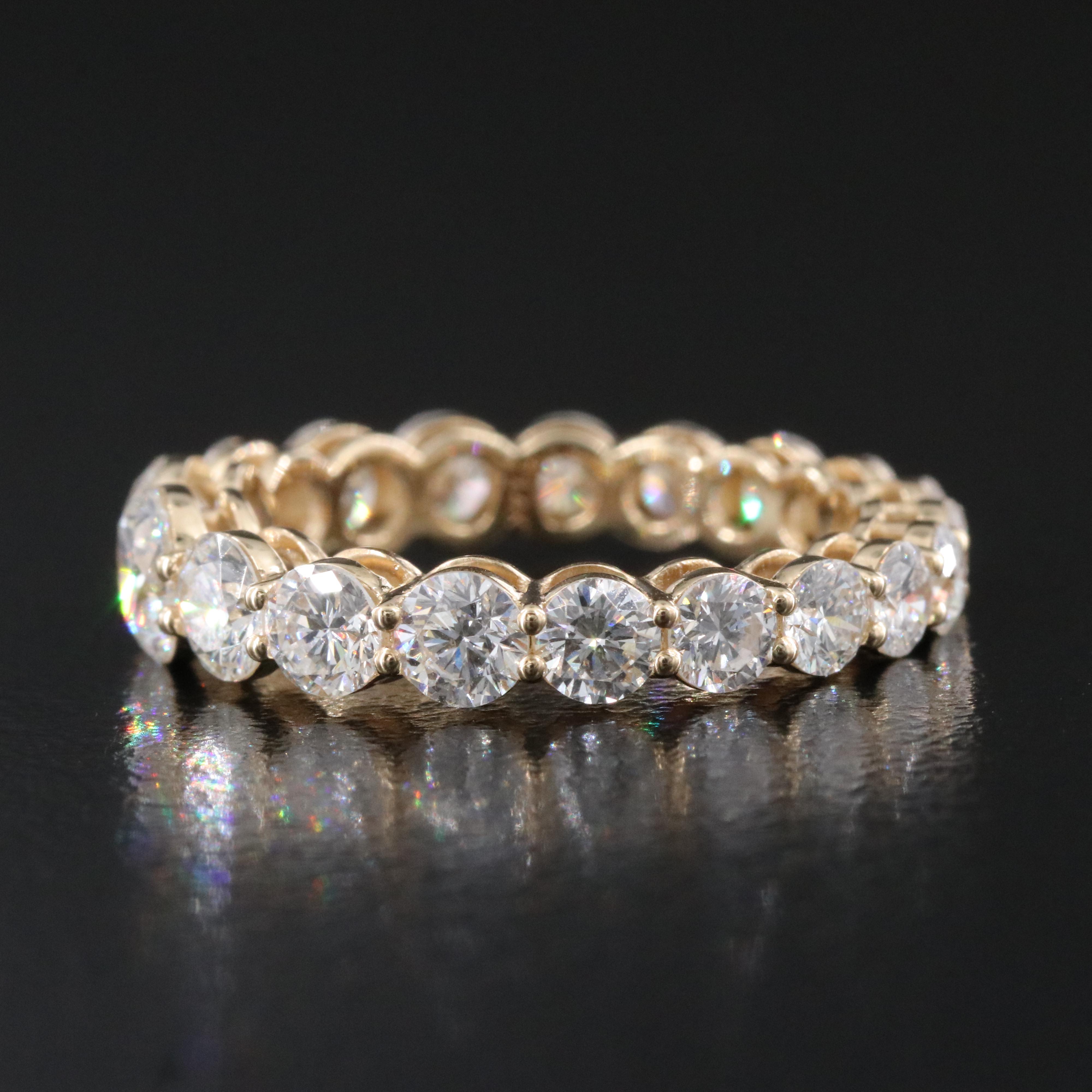 14K 2.27 CTW Diamond Eternity Band