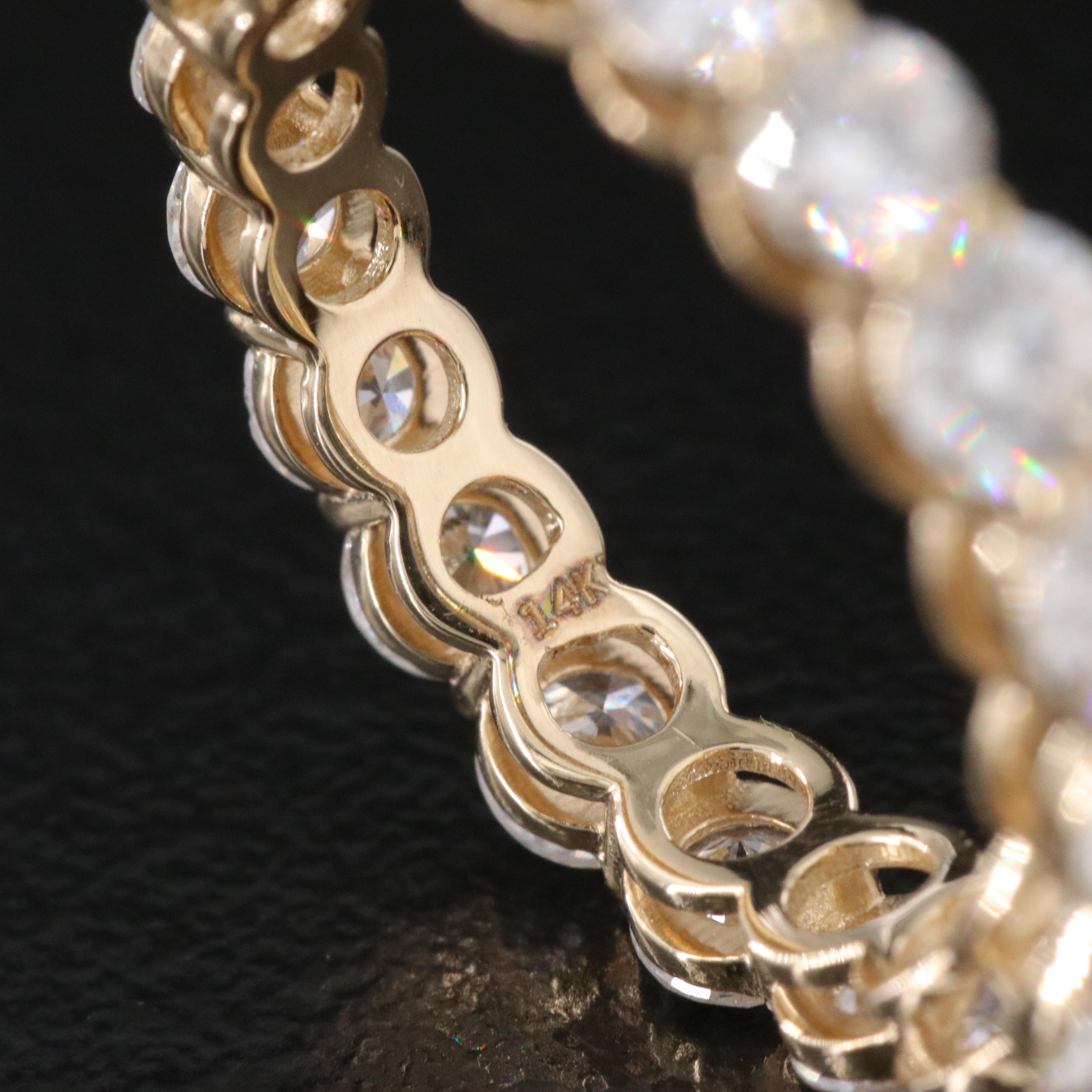 14K 2.27 CTW Diamond Eternity Band