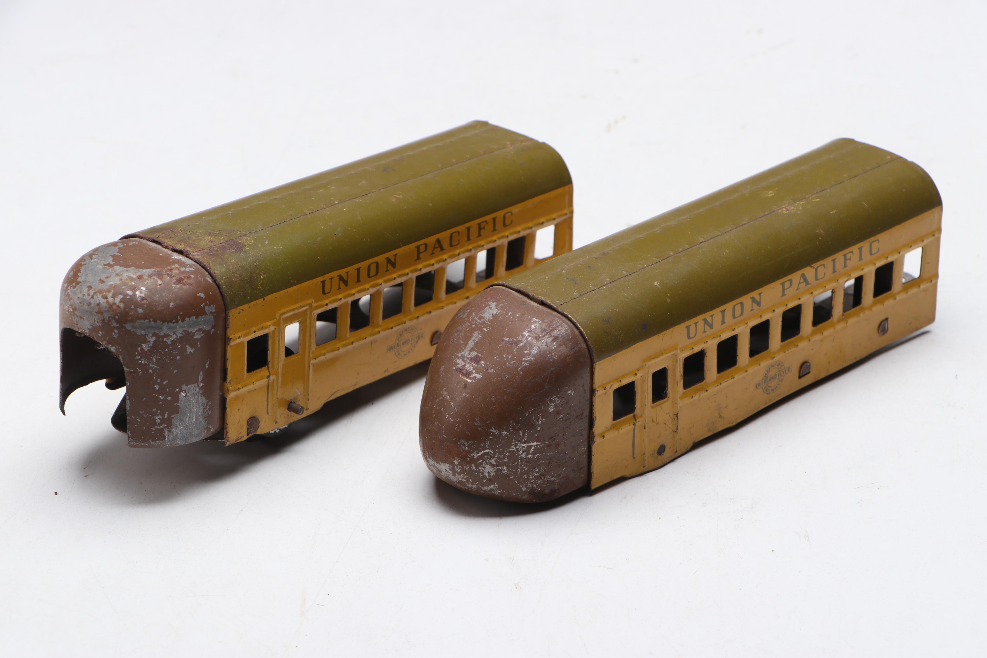 Hafner "Overland Flyer" Union Pacific Wind-Up Metal Train, Mid-20th Century