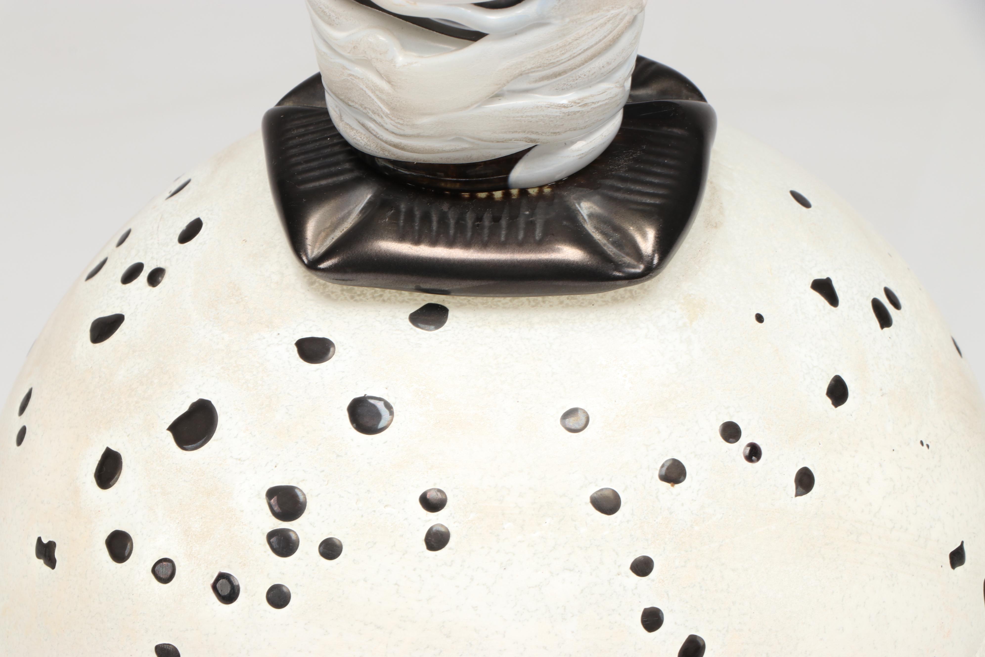 Signed Threaded Art Glass Vase