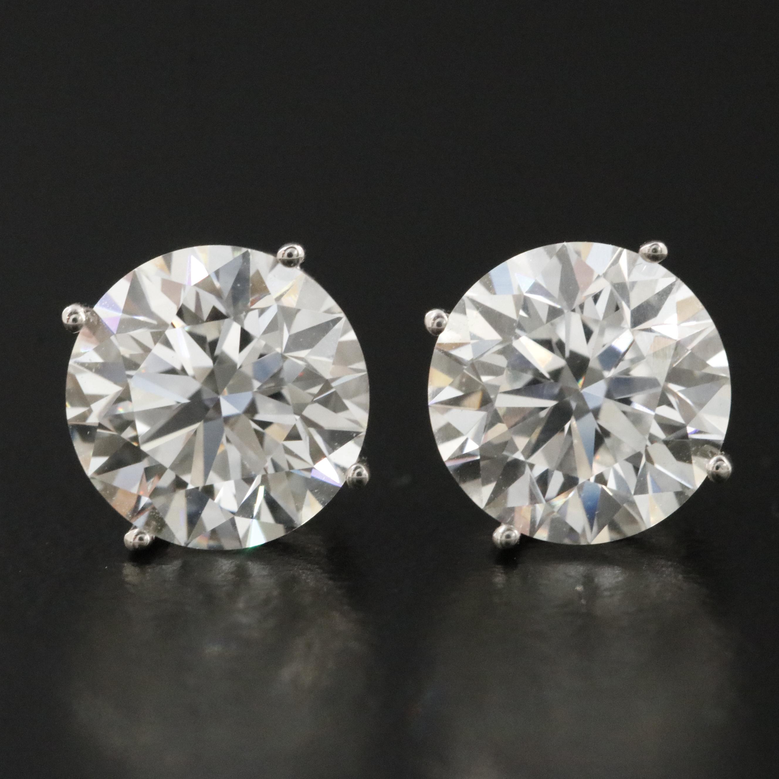 14K 4.00 CTW Lab Grown Diamond Stud Earrings