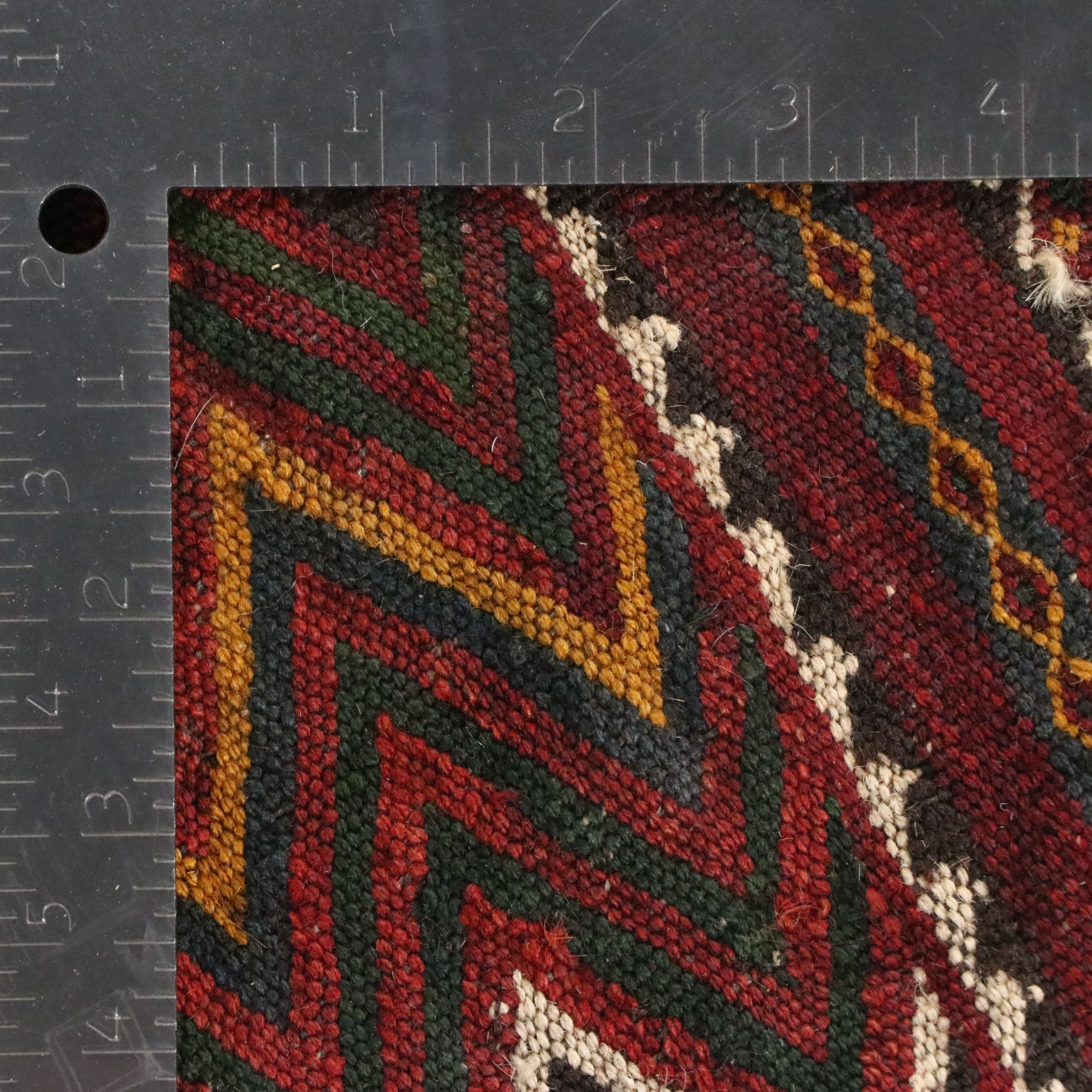 Handmade Caucasian Kazak Saddle Bag