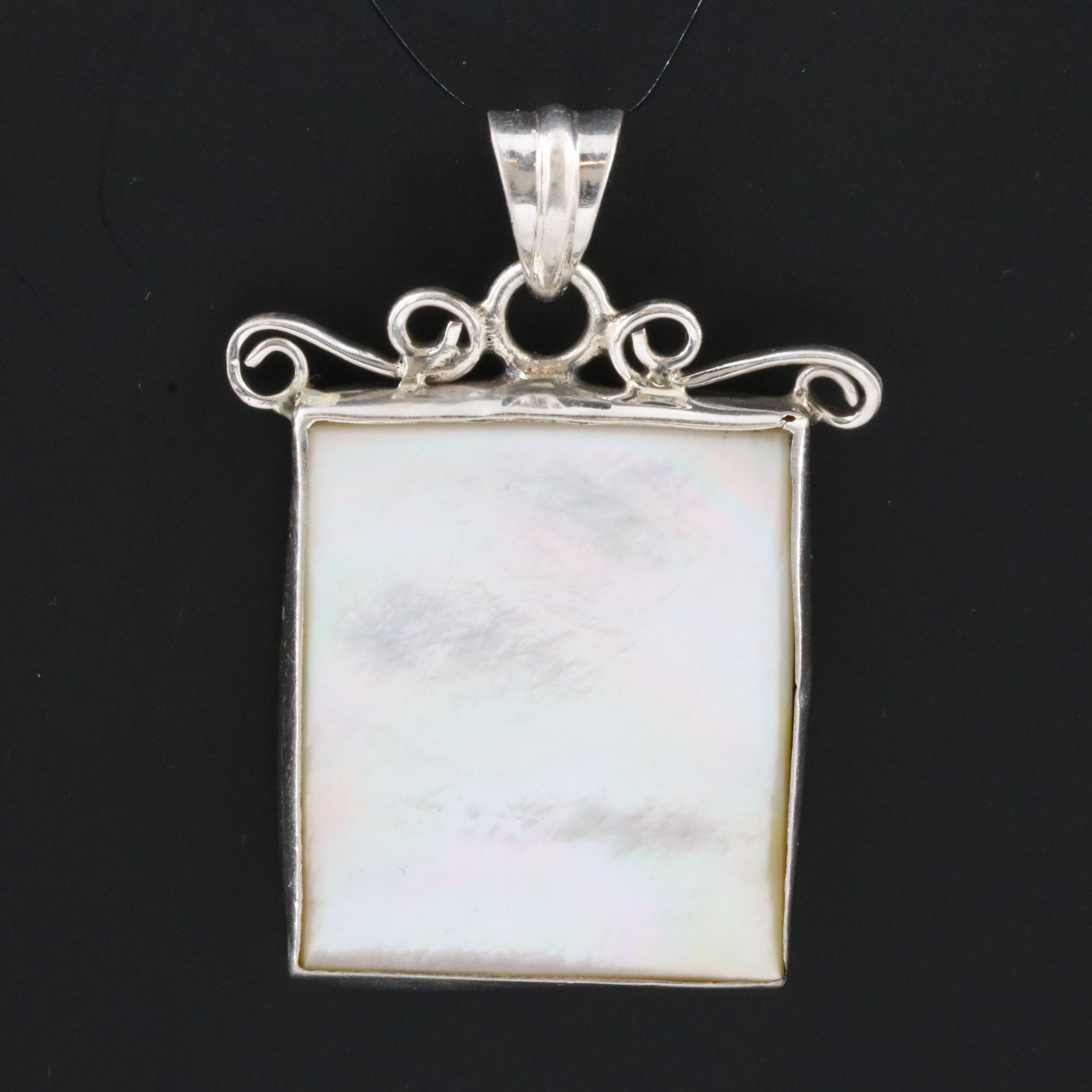 Sterling Mother-of-Pearl Pendant