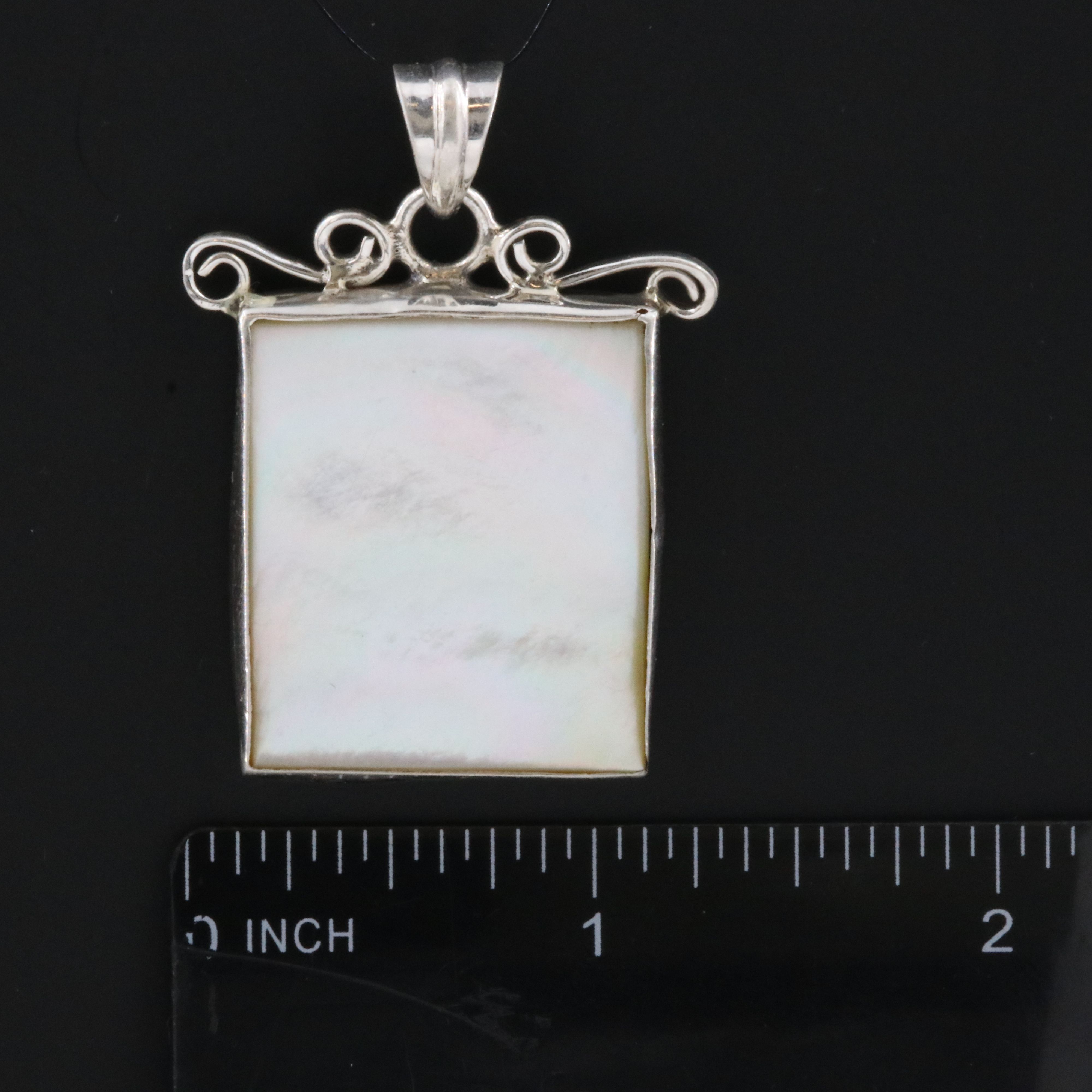 Sterling Mother-of-Pearl Pendant