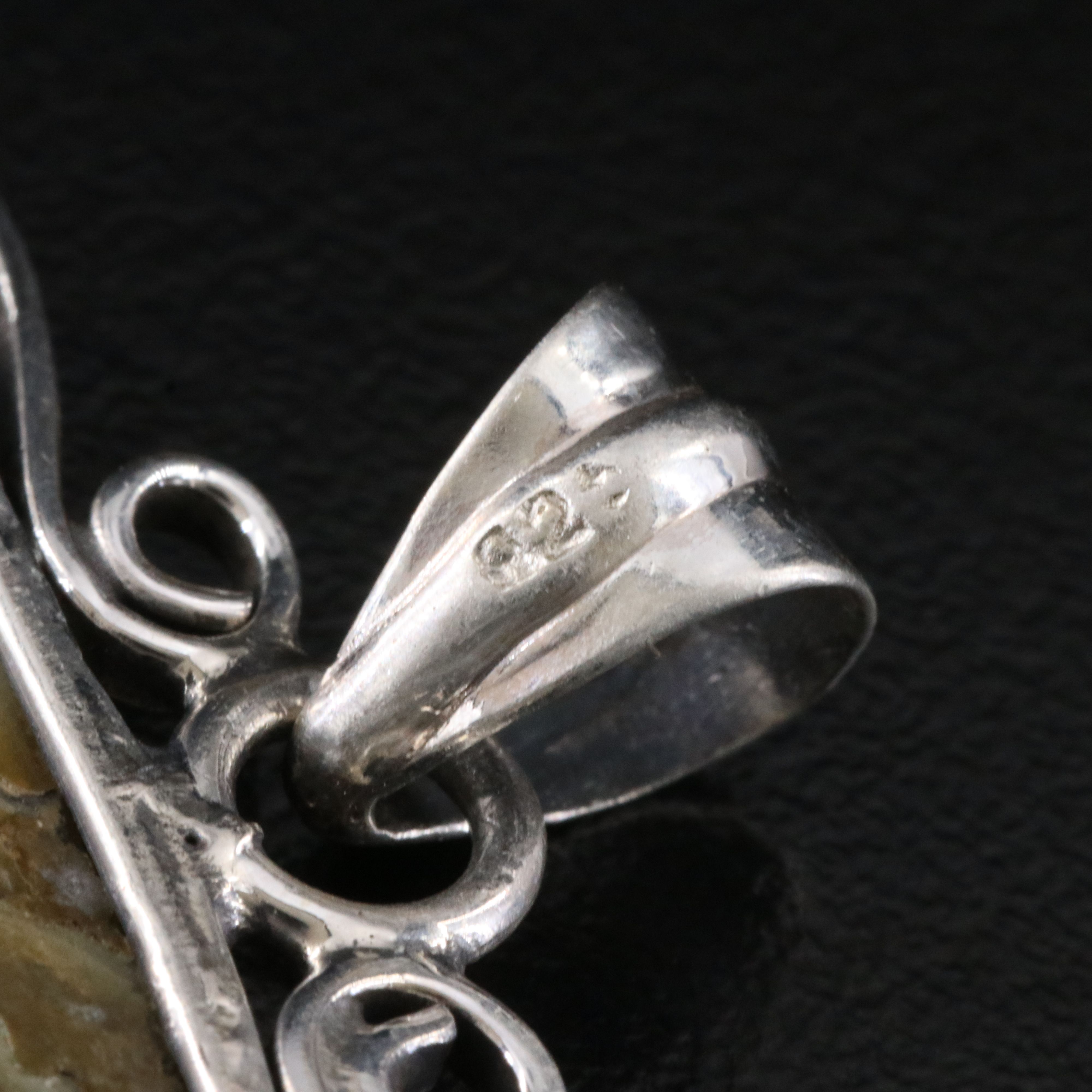 Sterling Mother-of-Pearl Pendant