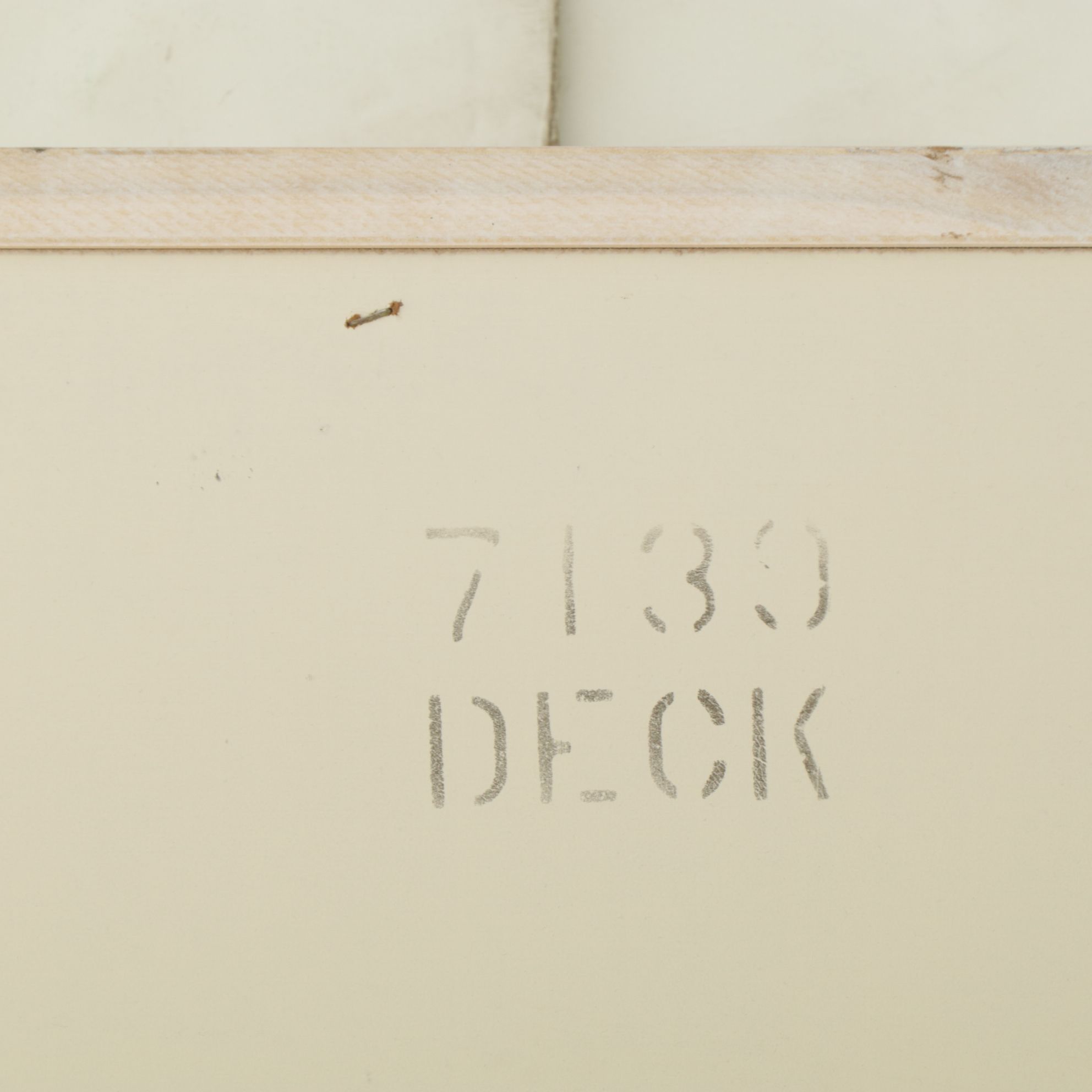 Dixie Furniture French Provincial Painted Vanity Desk, Hutch, and Chair