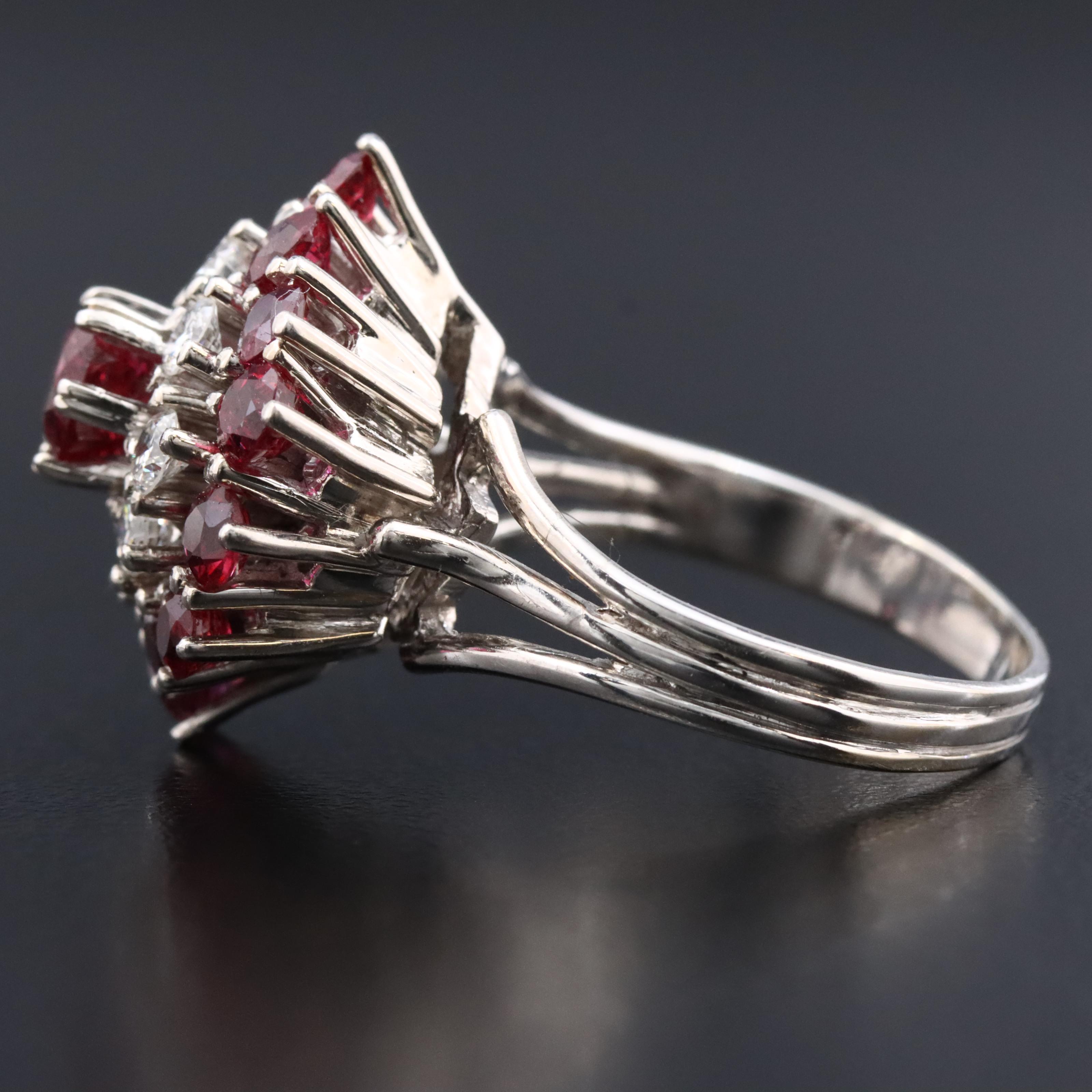 18K Ruby and Diamond Ring