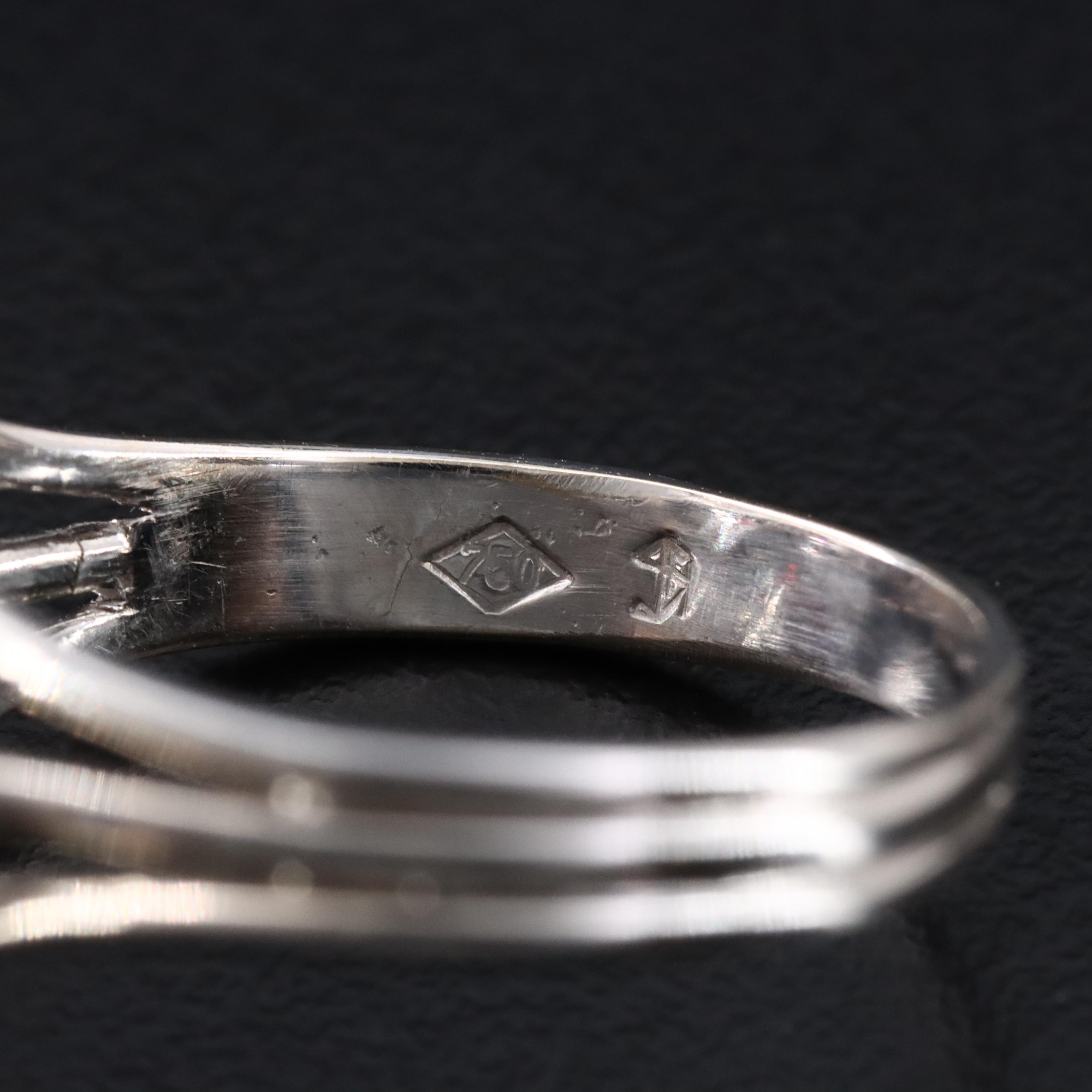 18K Ruby and Diamond Ring