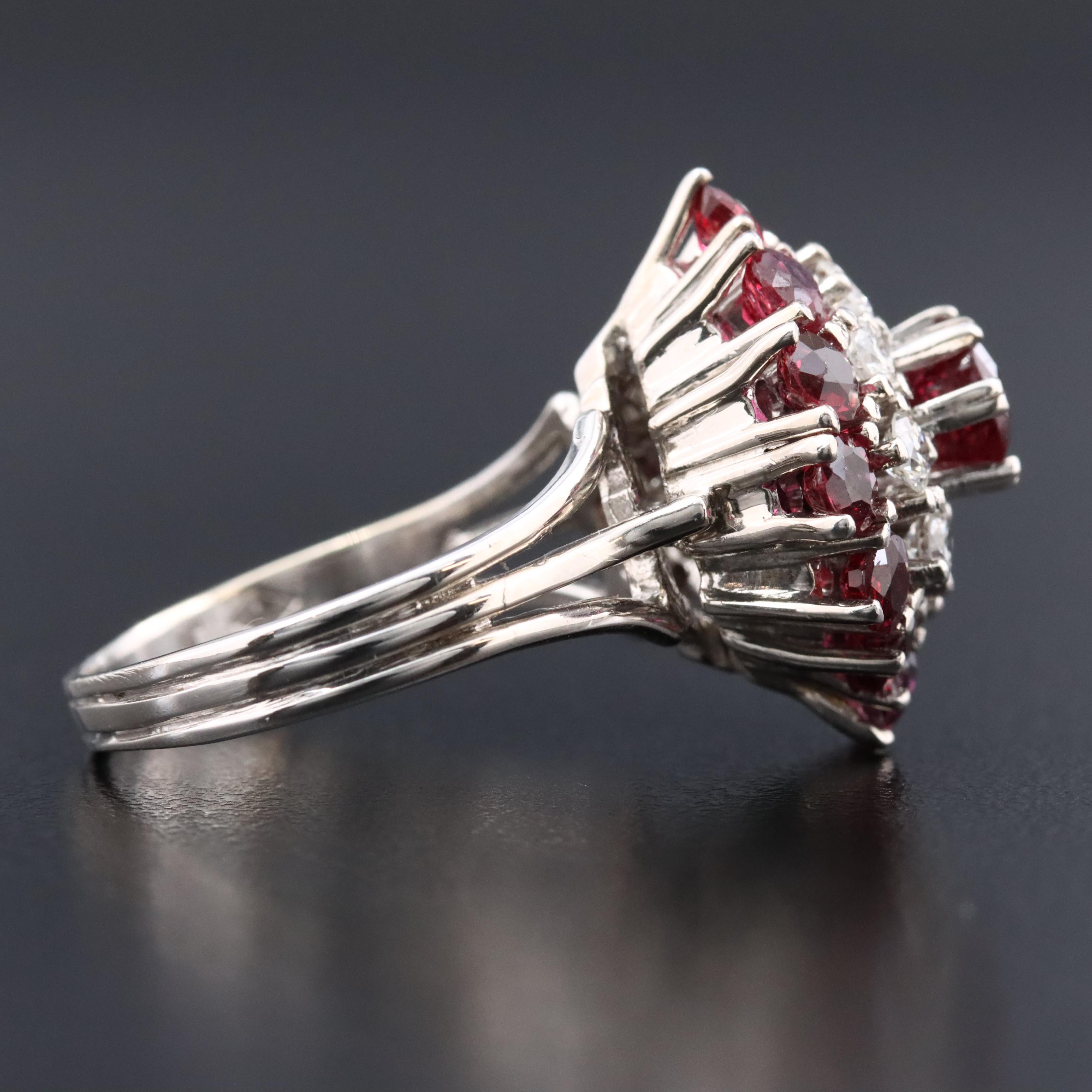 18K Ruby and Diamond Ring