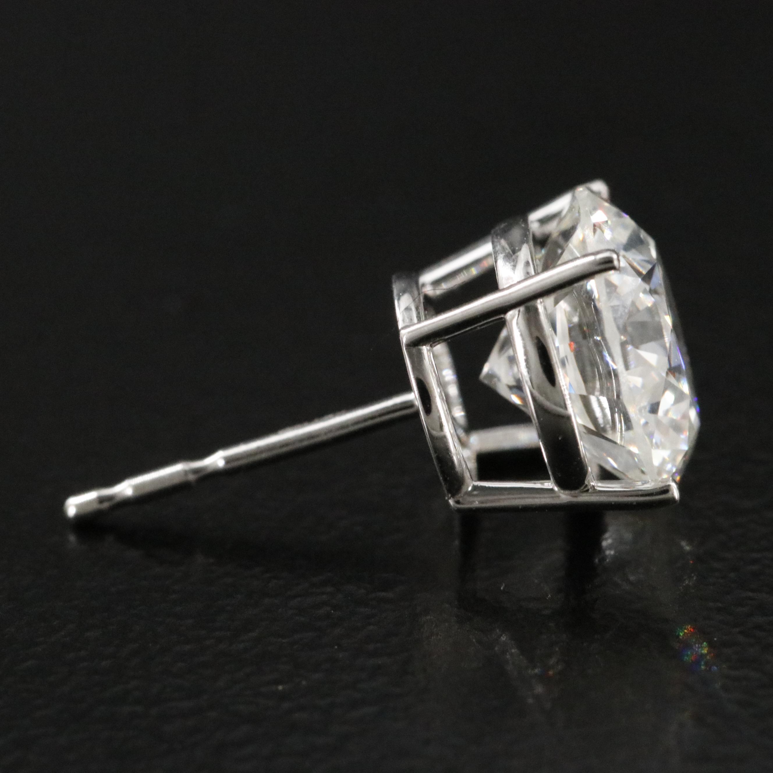 14K 4.04 CTW Lab Grown Diamond Stud Earrings