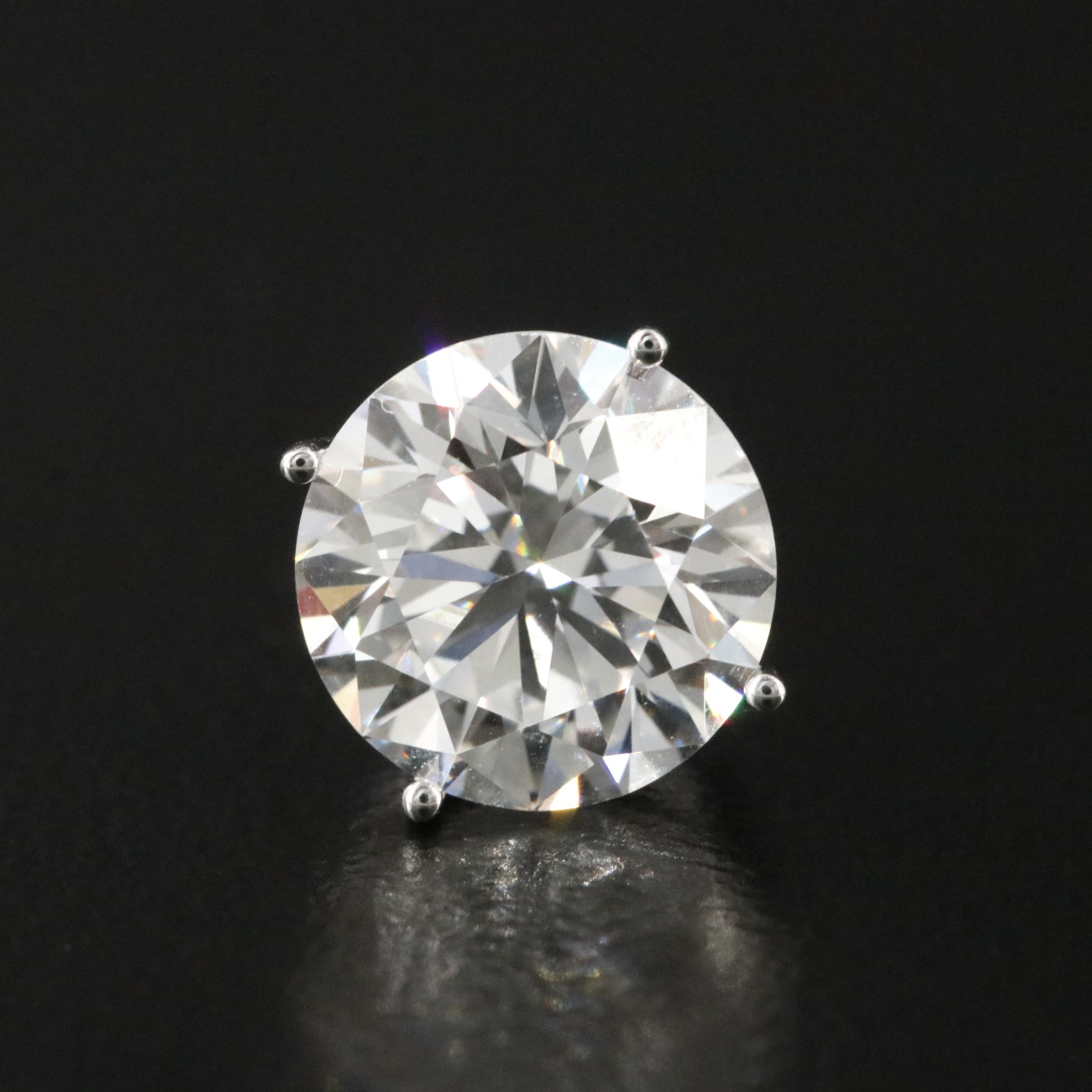 14K 4.04 CTW Lab Grown Diamond Stud Earrings