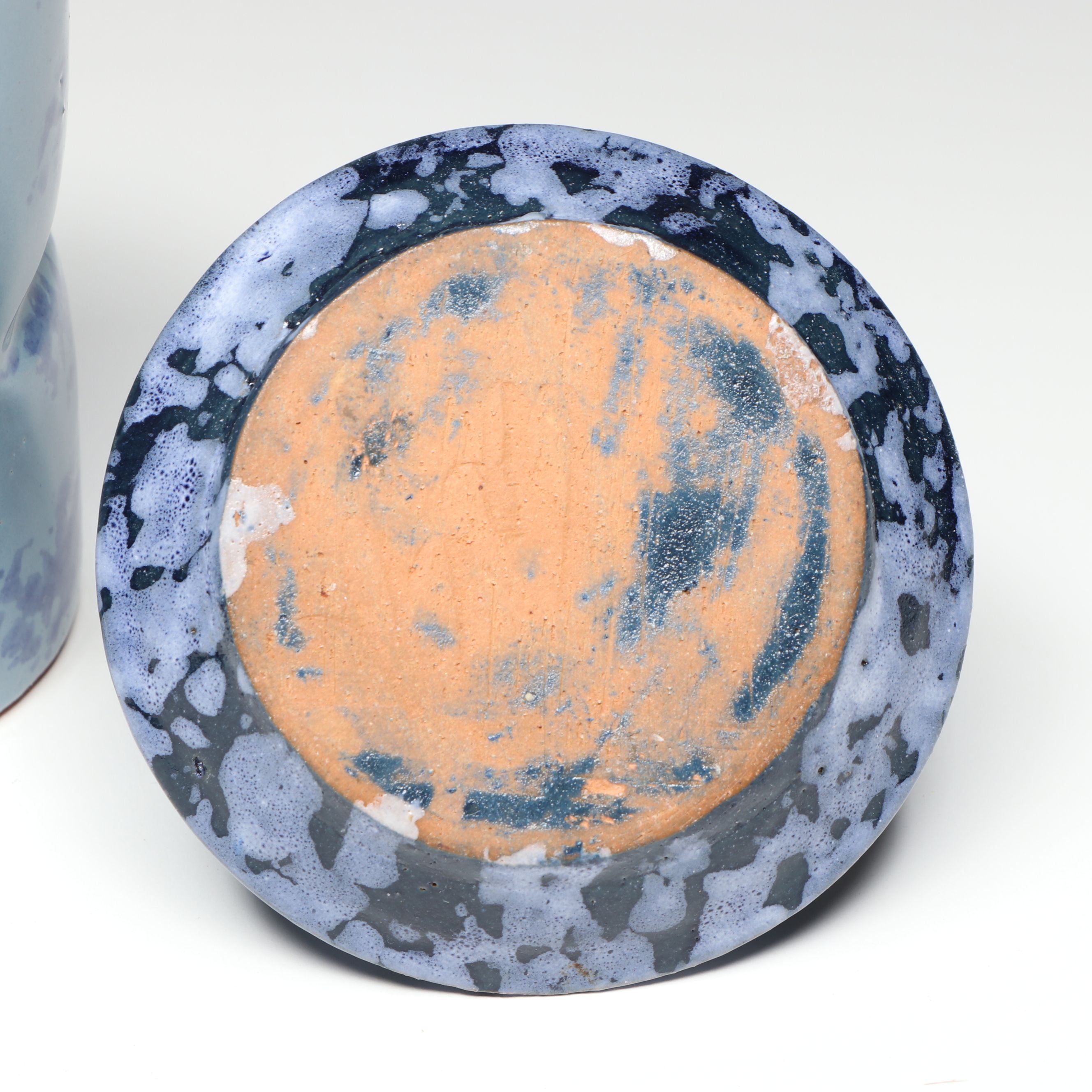 Bybee Pottery Chambersticks, with Bowls, and Vase
