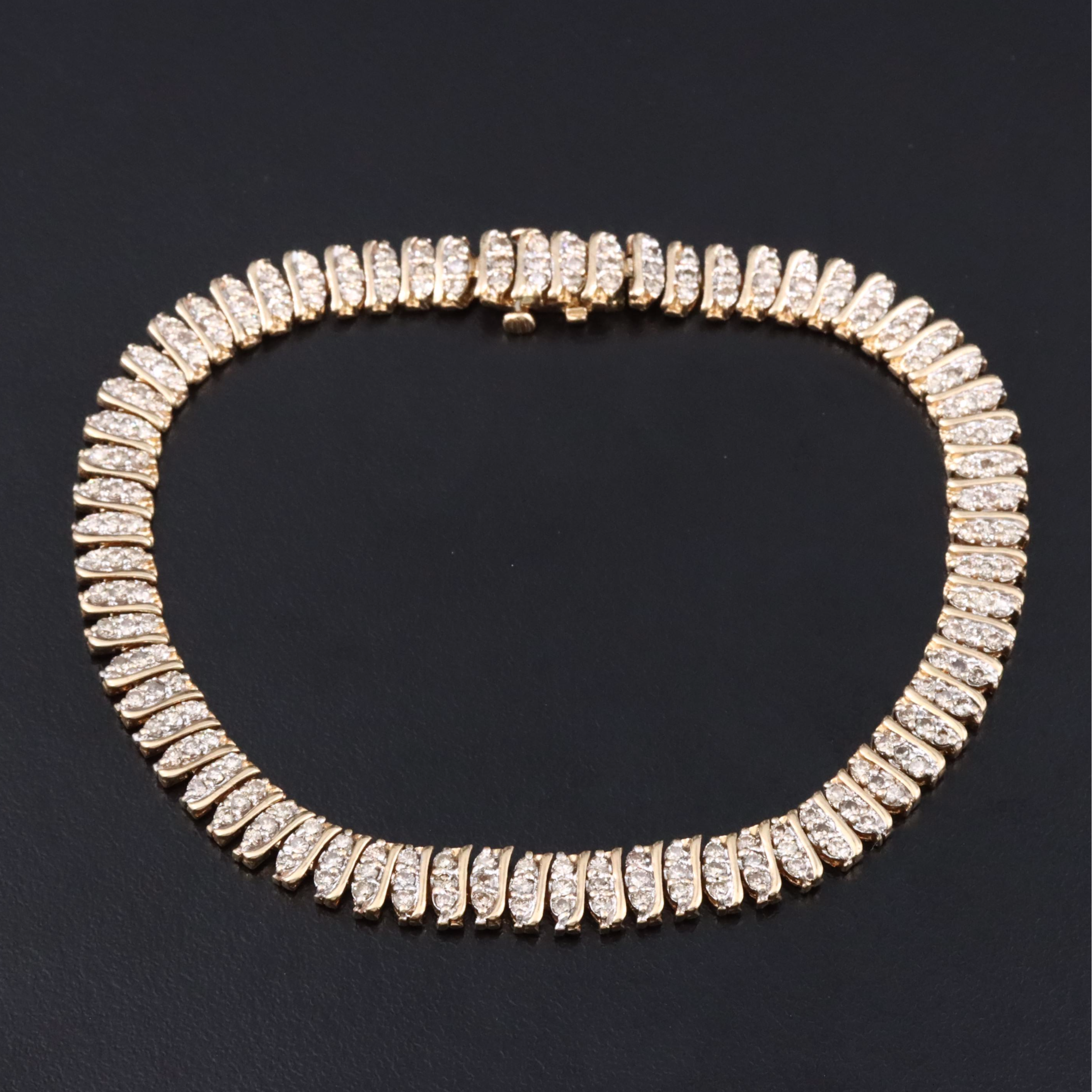 14K 3.00 CTW Diamond Bracelet