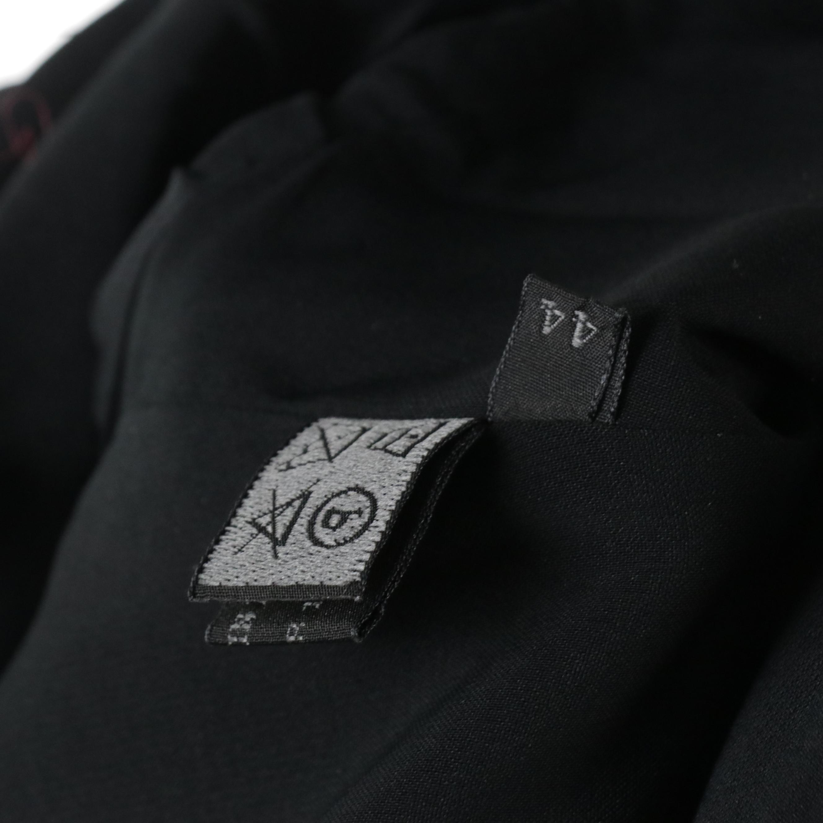 Prada Black Short Sleeve Dress in Polyester Spandex