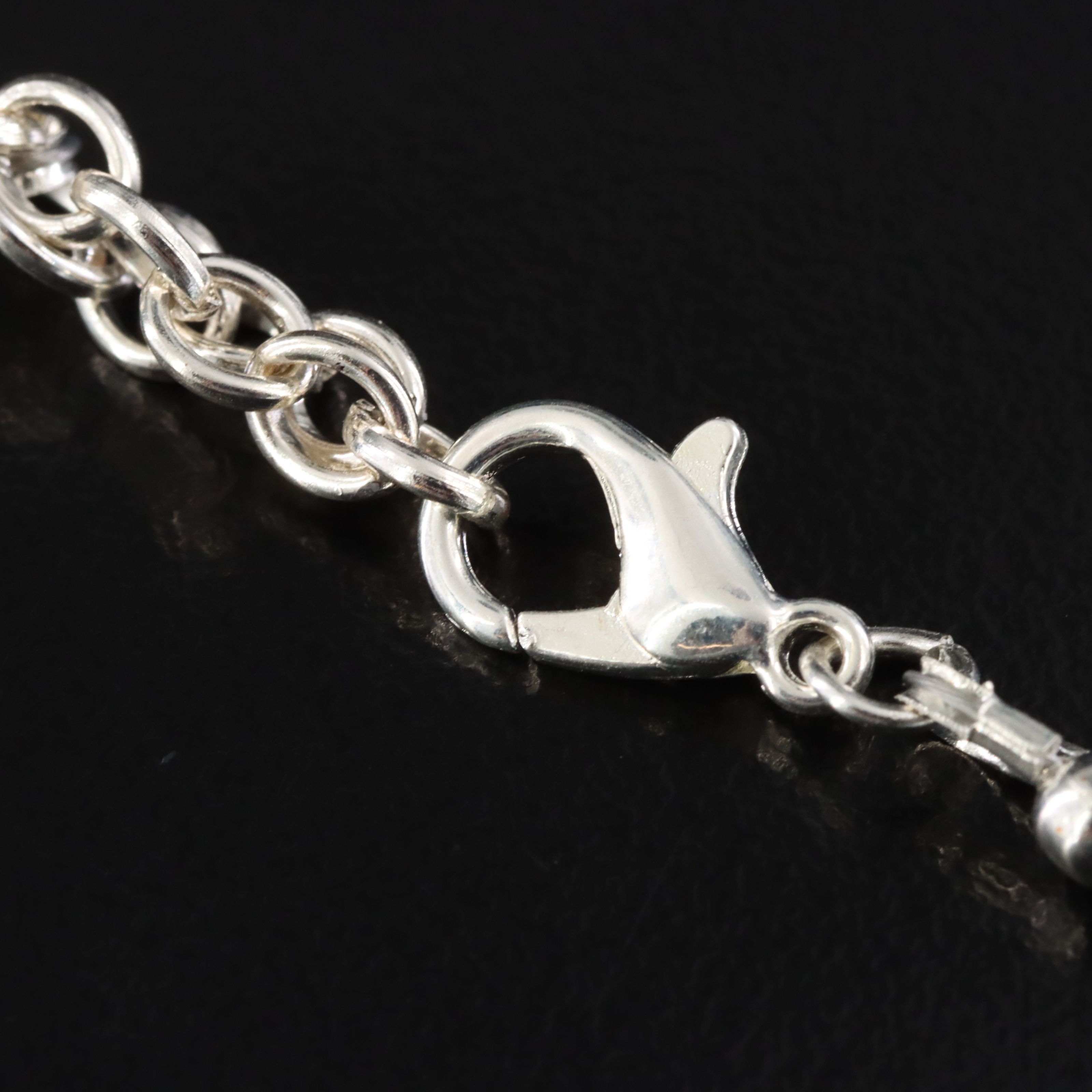 Faux Turqoise Bead Necklace