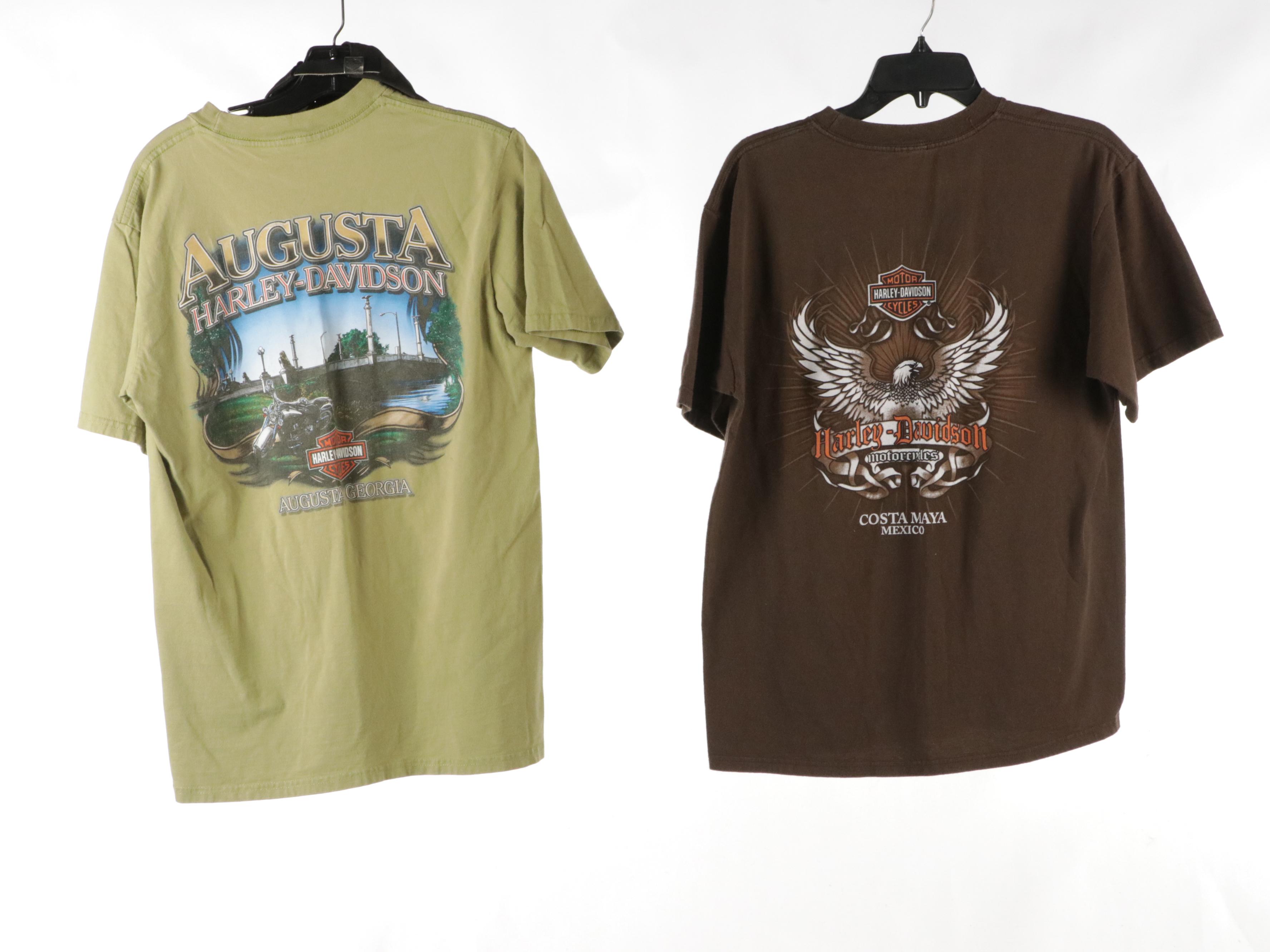 Harley-Davidson Cap, T-Shirts, Long Sleeve, Zip Jacket and Canvas Work Jacket