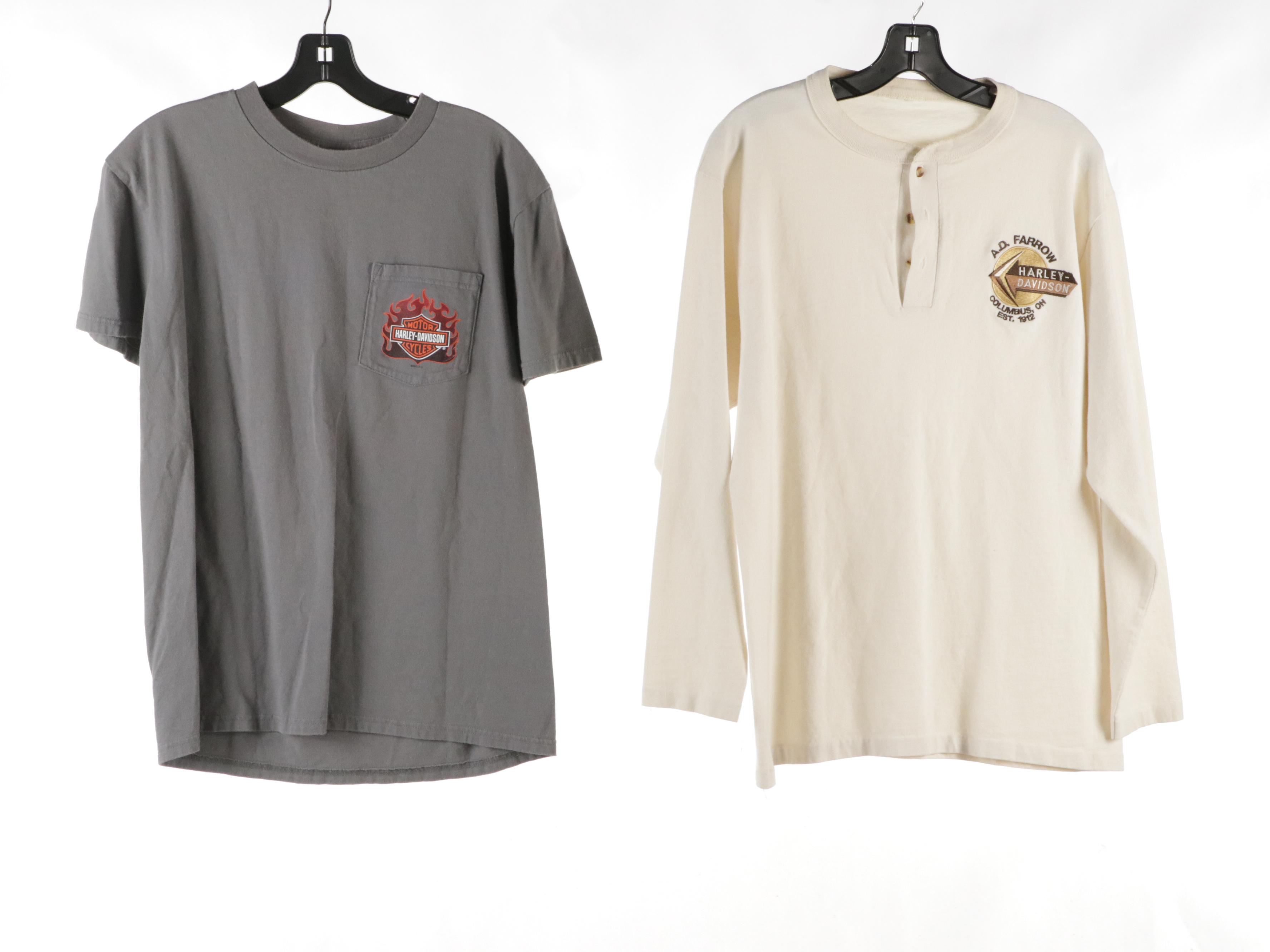 Harley-Davidson Cap, T-Shirts, Long Sleeve, Zip Jacket and Canvas Work Jacket