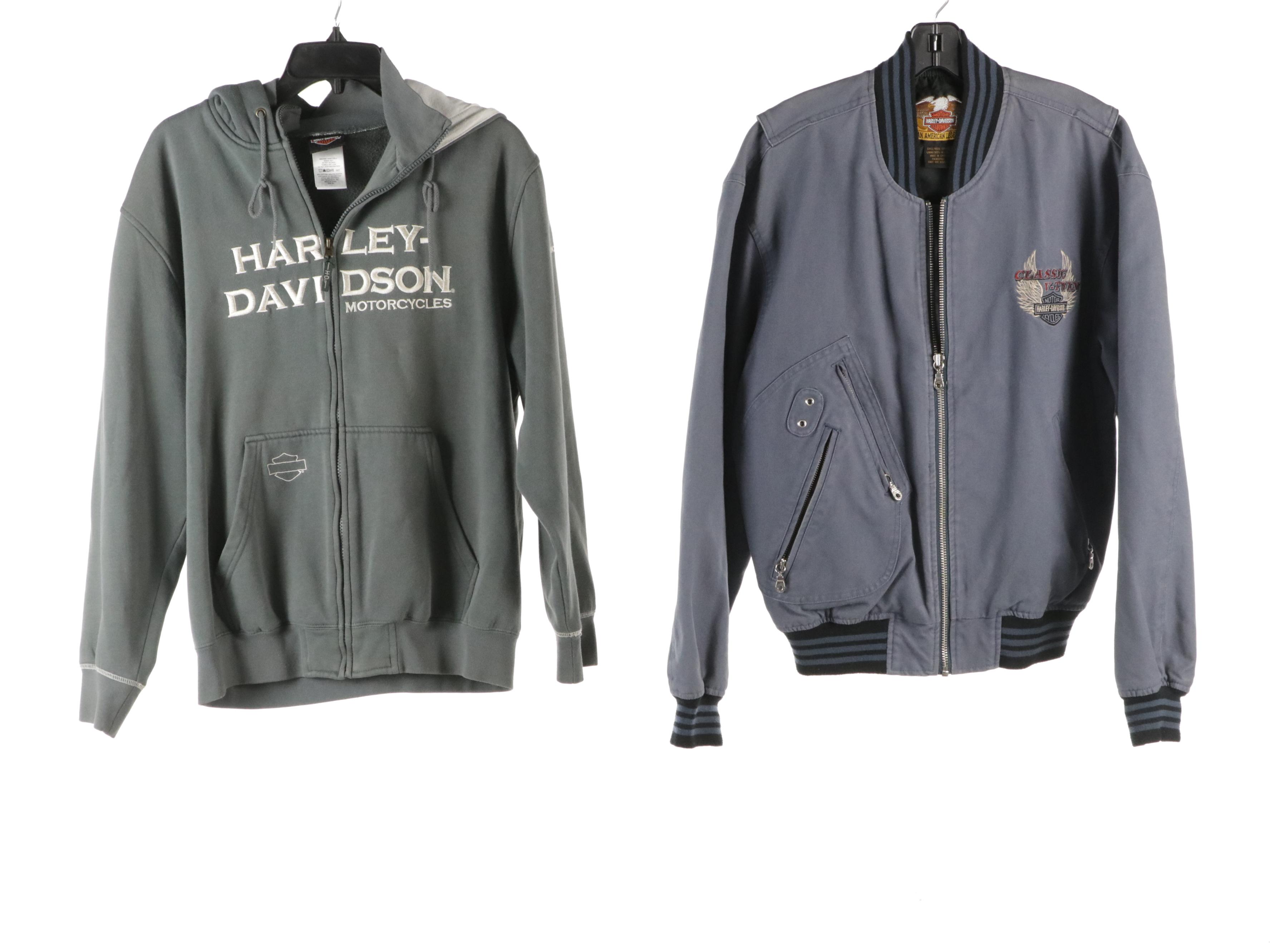 Harley-Davidson Cap, T-Shirts, Long Sleeve, Zip Jacket and Canvas Work Jacket