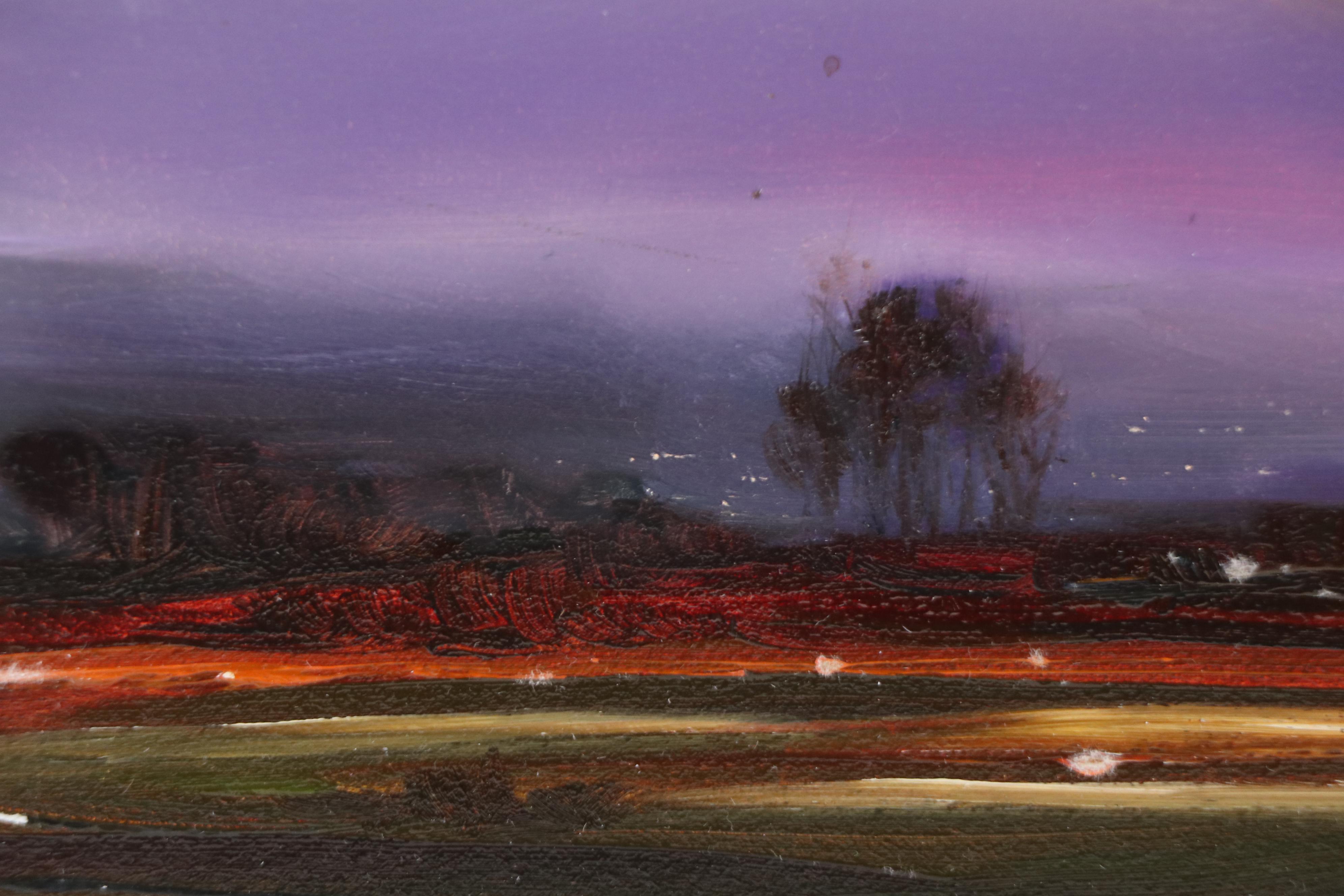 Inga Kovalenko Sunset Landscape Oil Painting, 2025