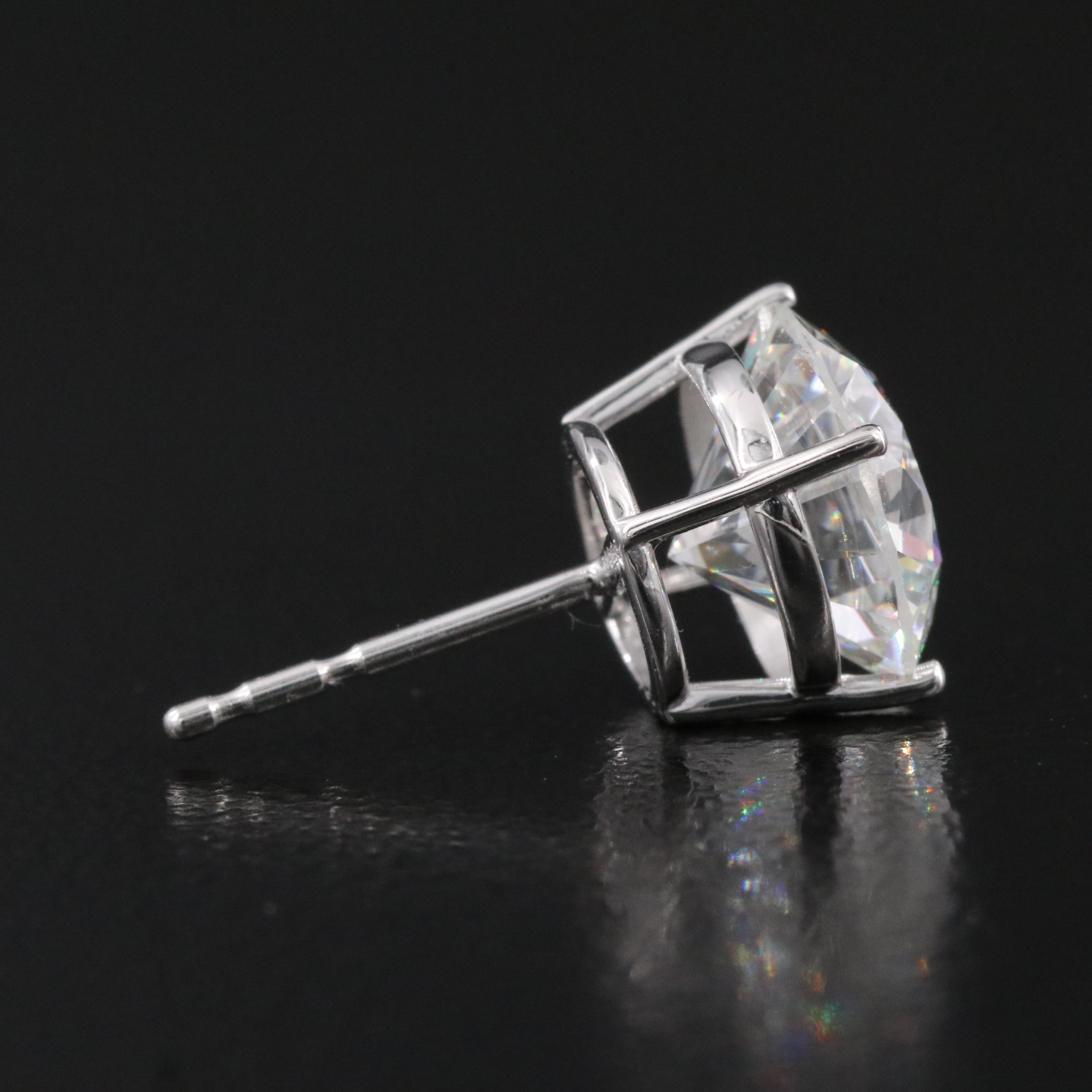 14K 4.00 CTW Lab Grown Diamond Stud Earrings