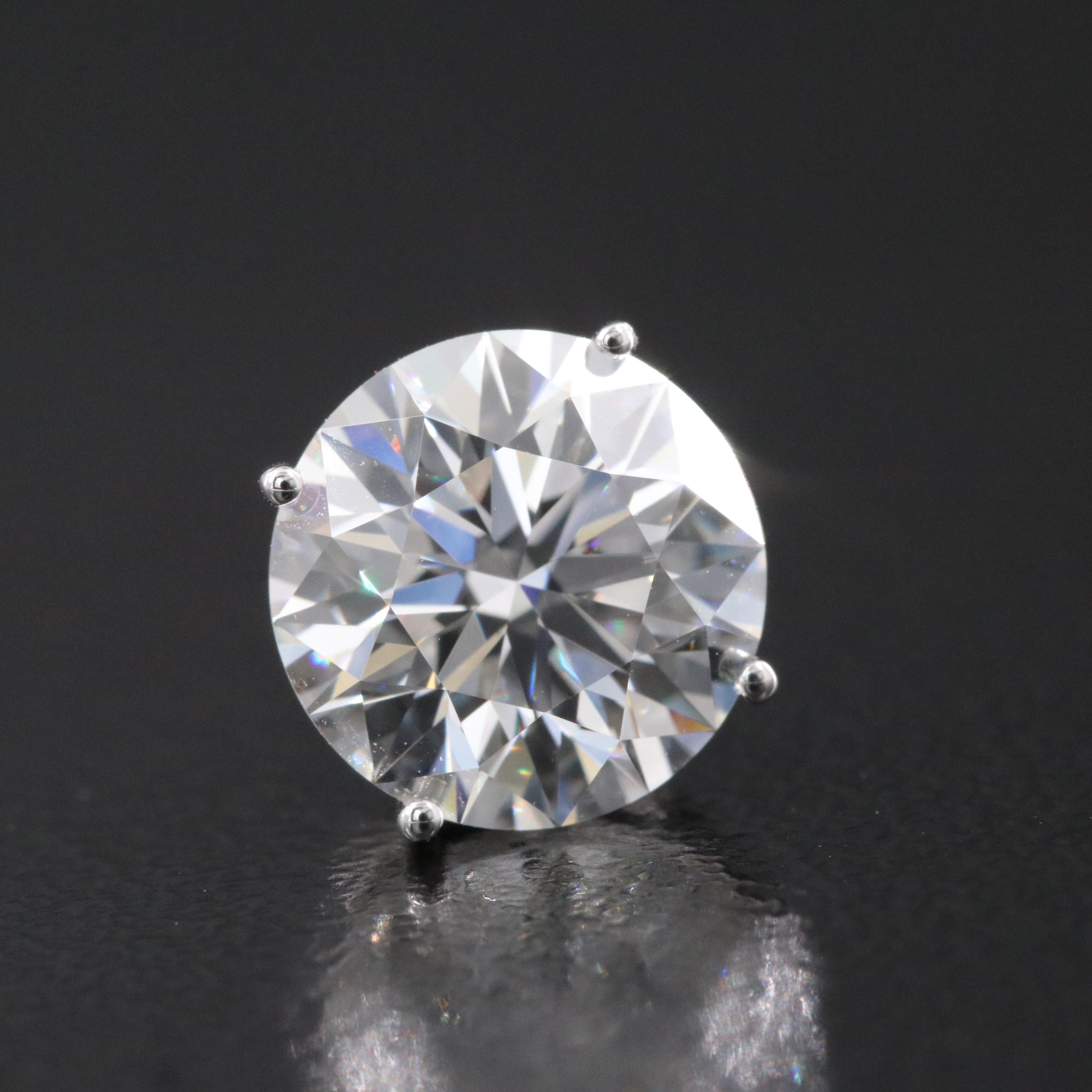 14K 4.00 CTW Lab Grown Diamond Stud Earrings