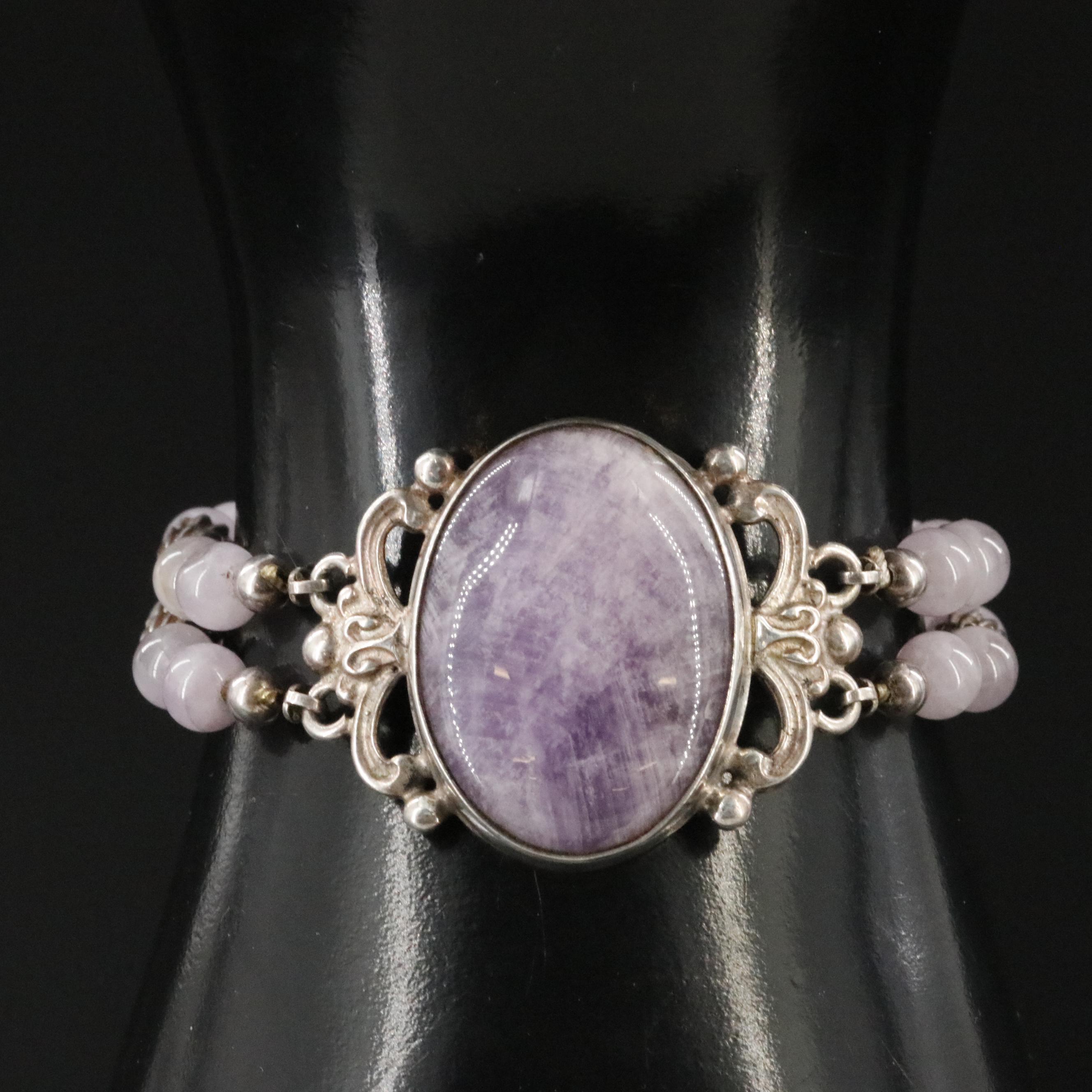 Sterling Amethyst Bracelet