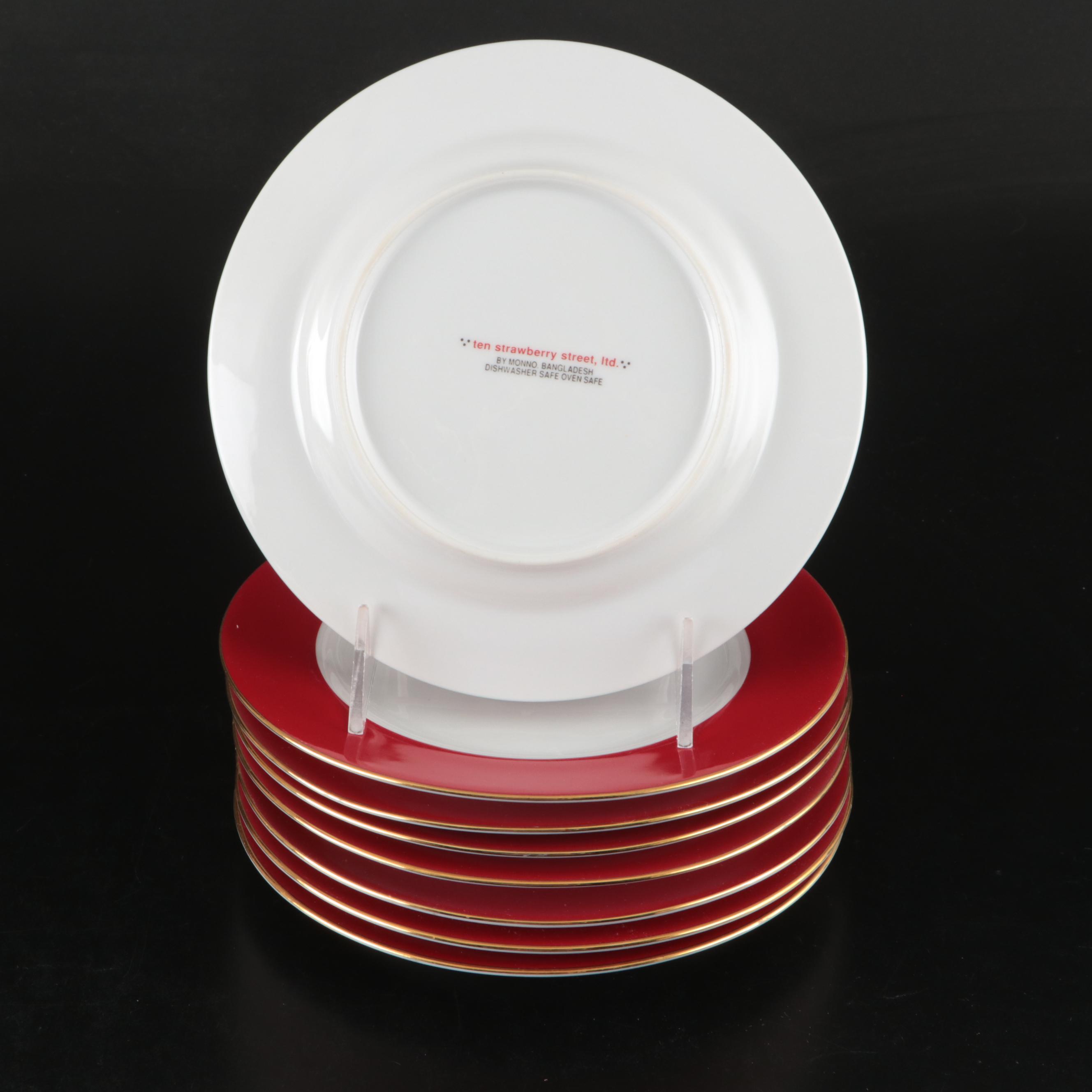 Wedgwood Porcelain Bowl, Crooksville Porcelain Dish, and More Tableware