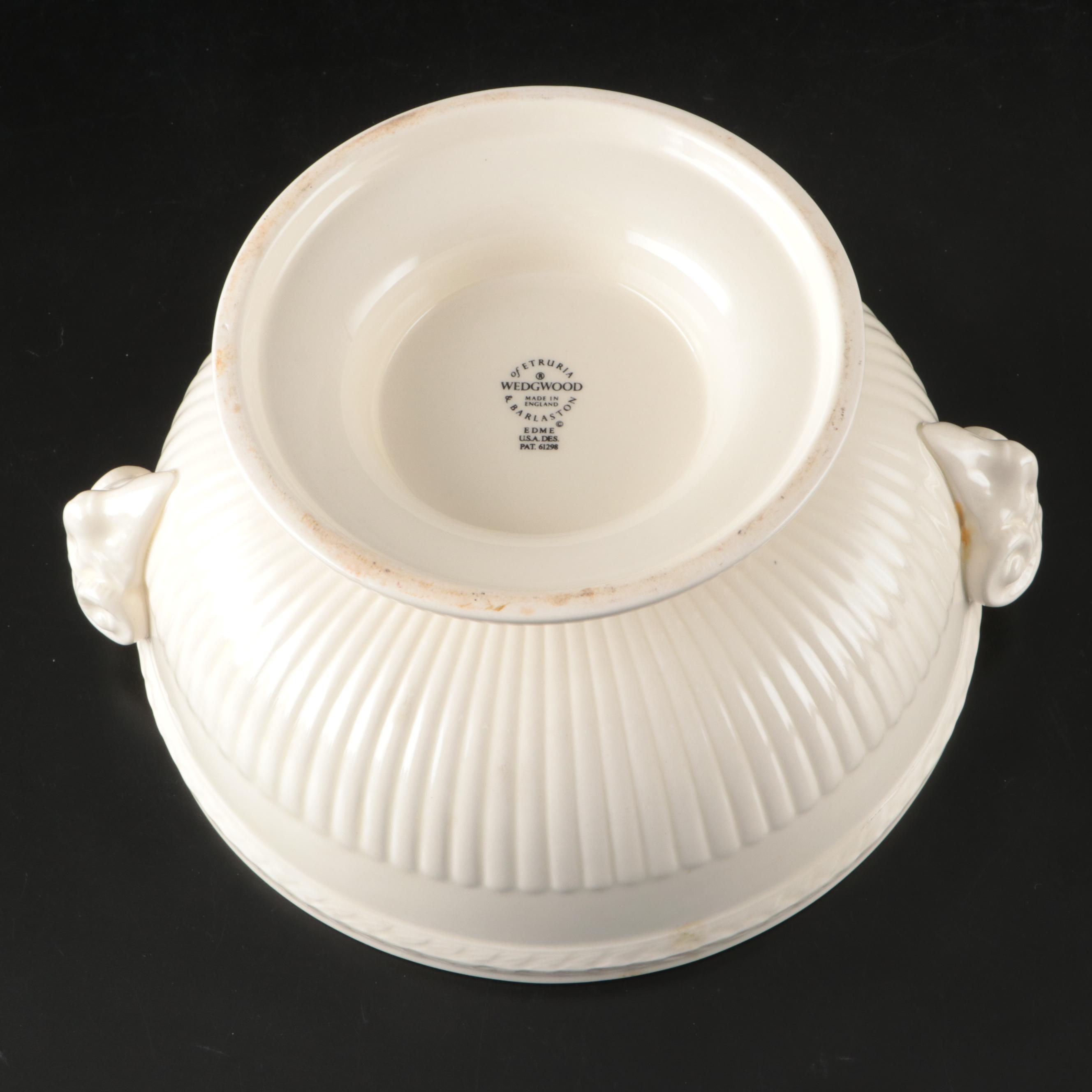 Wedgwood Porcelain Bowl, Crooksville Porcelain Dish, and More Tableware