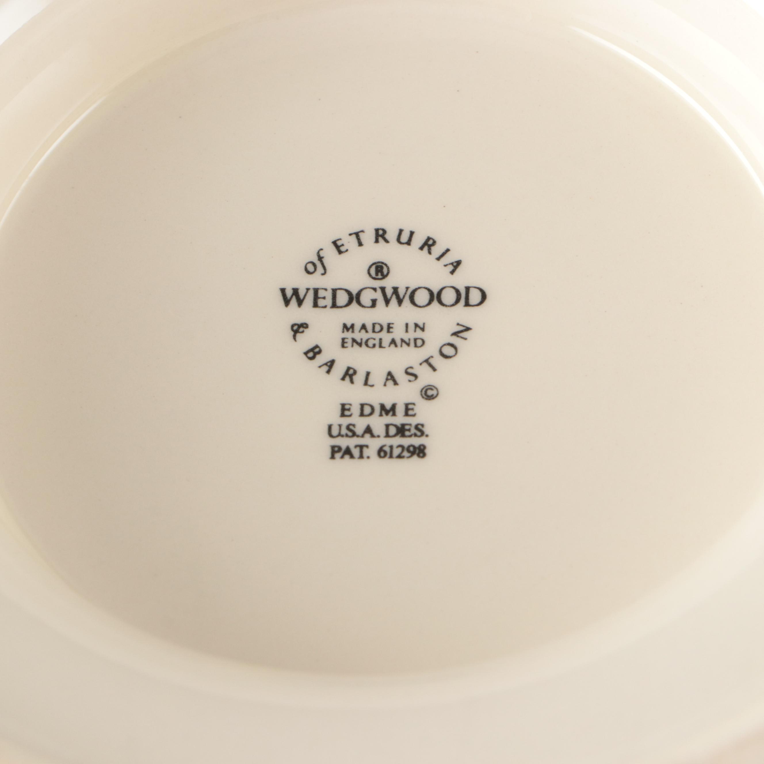 Wedgwood Porcelain Bowl, Crooksville Porcelain Dish, and More Tableware