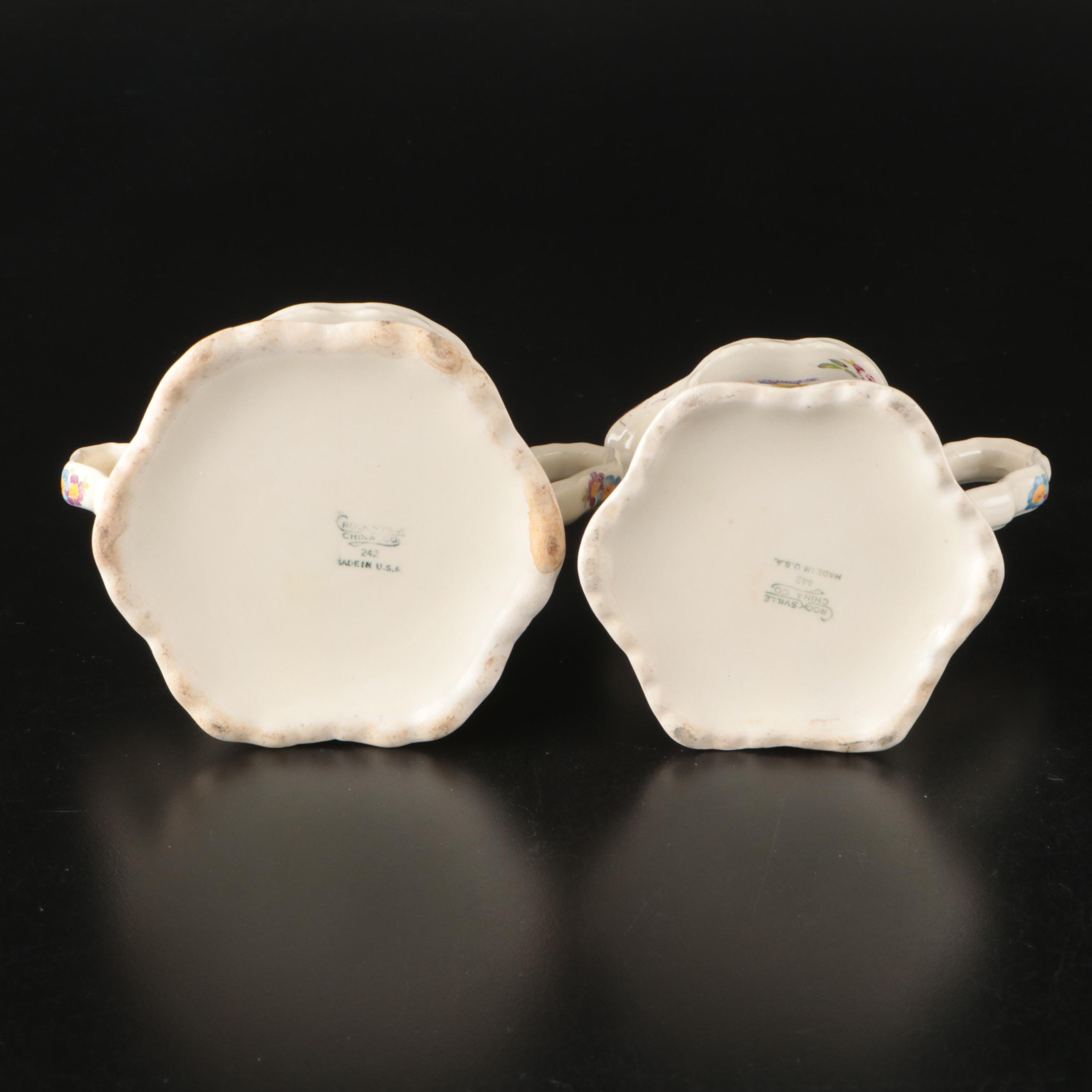 Wedgwood Porcelain Bowl, Crooksville Porcelain Dish, and More Tableware