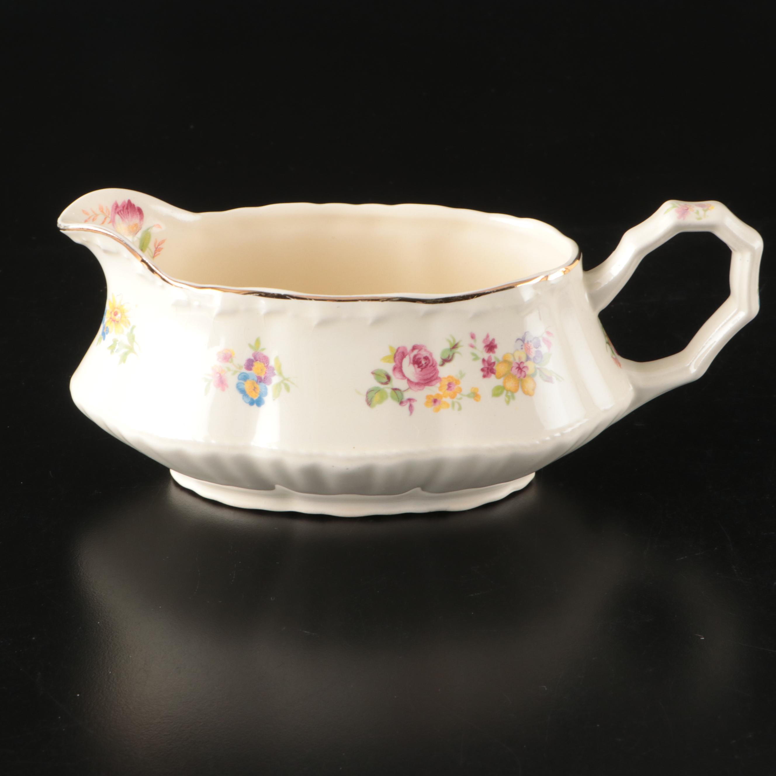 Wedgwood Porcelain Bowl, Crooksville Porcelain Dish, and More Tableware