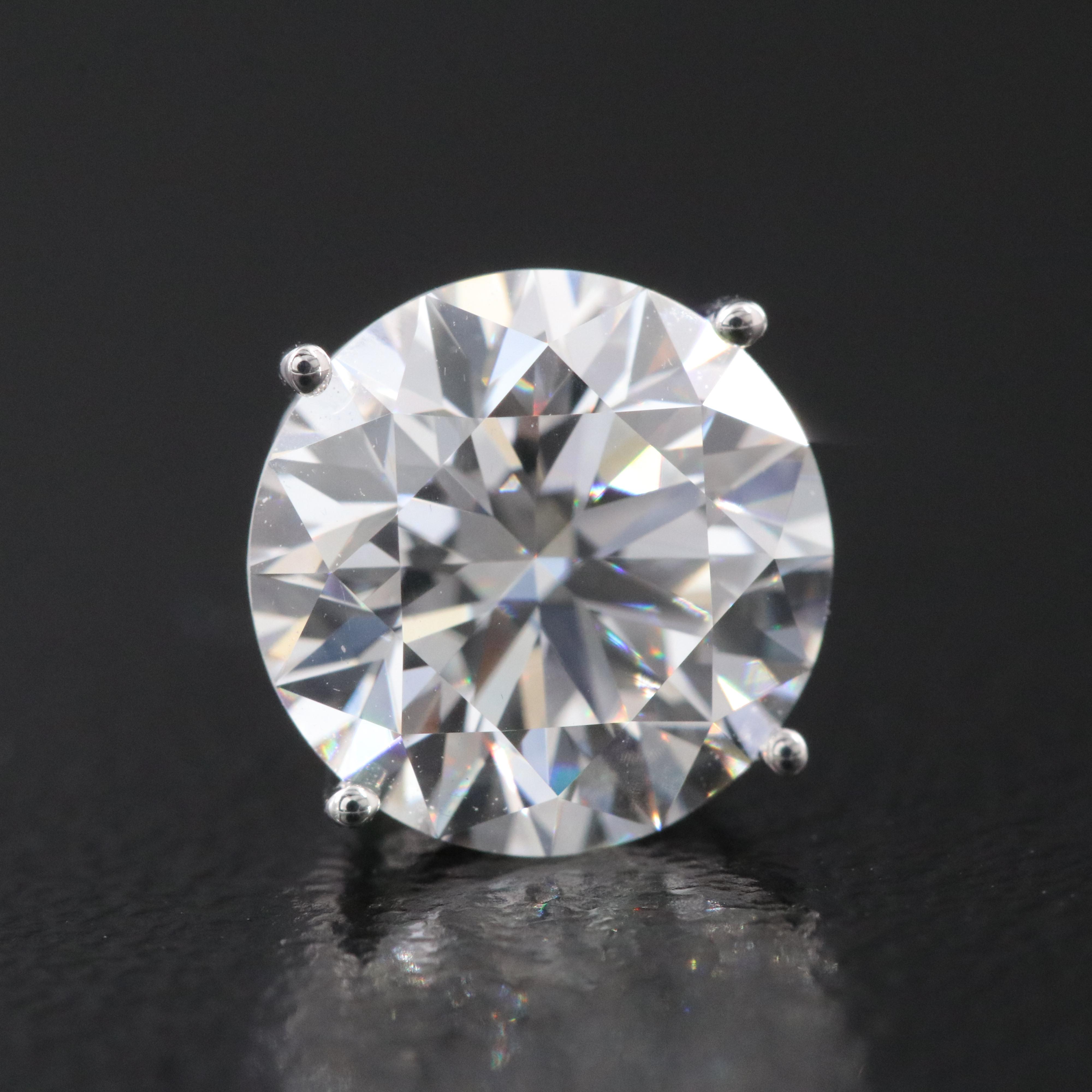 14K 3.95 CTW Lab Grown Diamond Stud Earrings