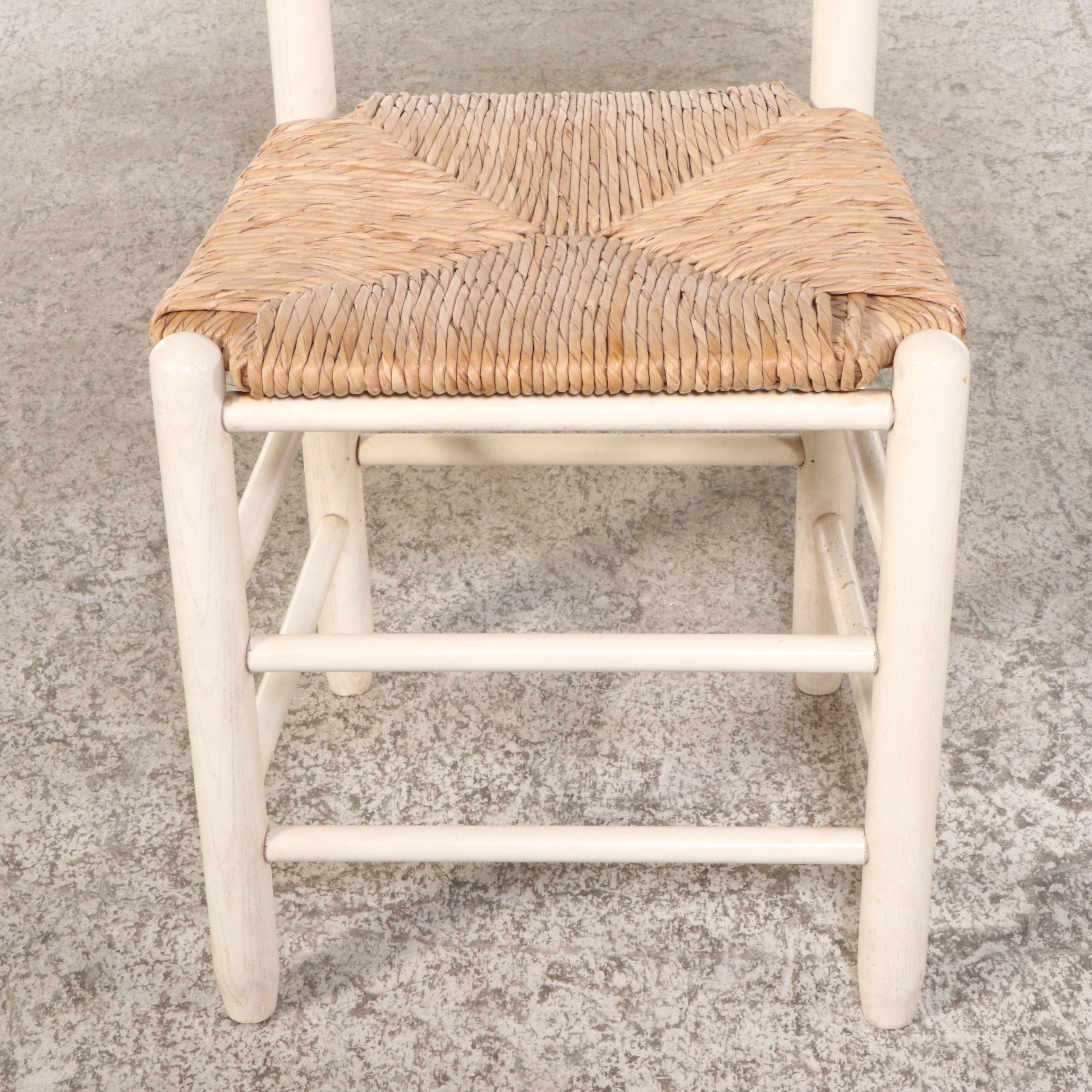 Six-Piece Painted Wood Dining Set