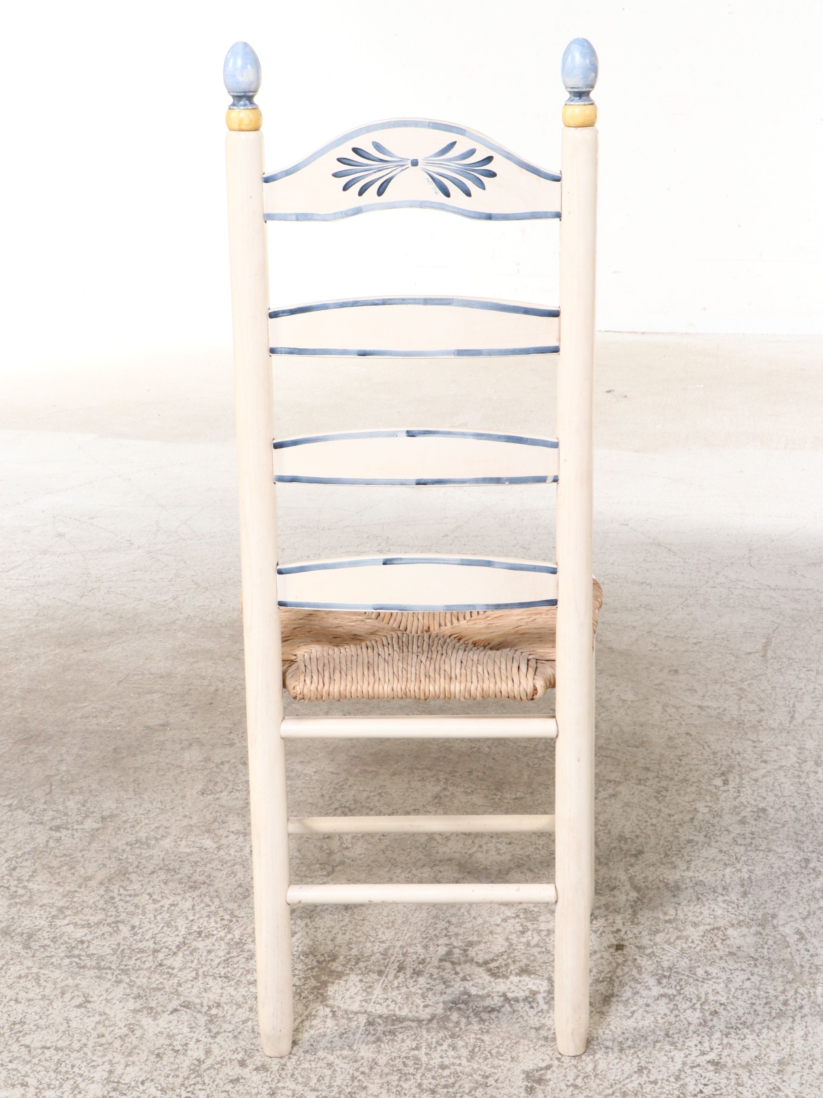 Six-Piece Painted Wood Dining Set