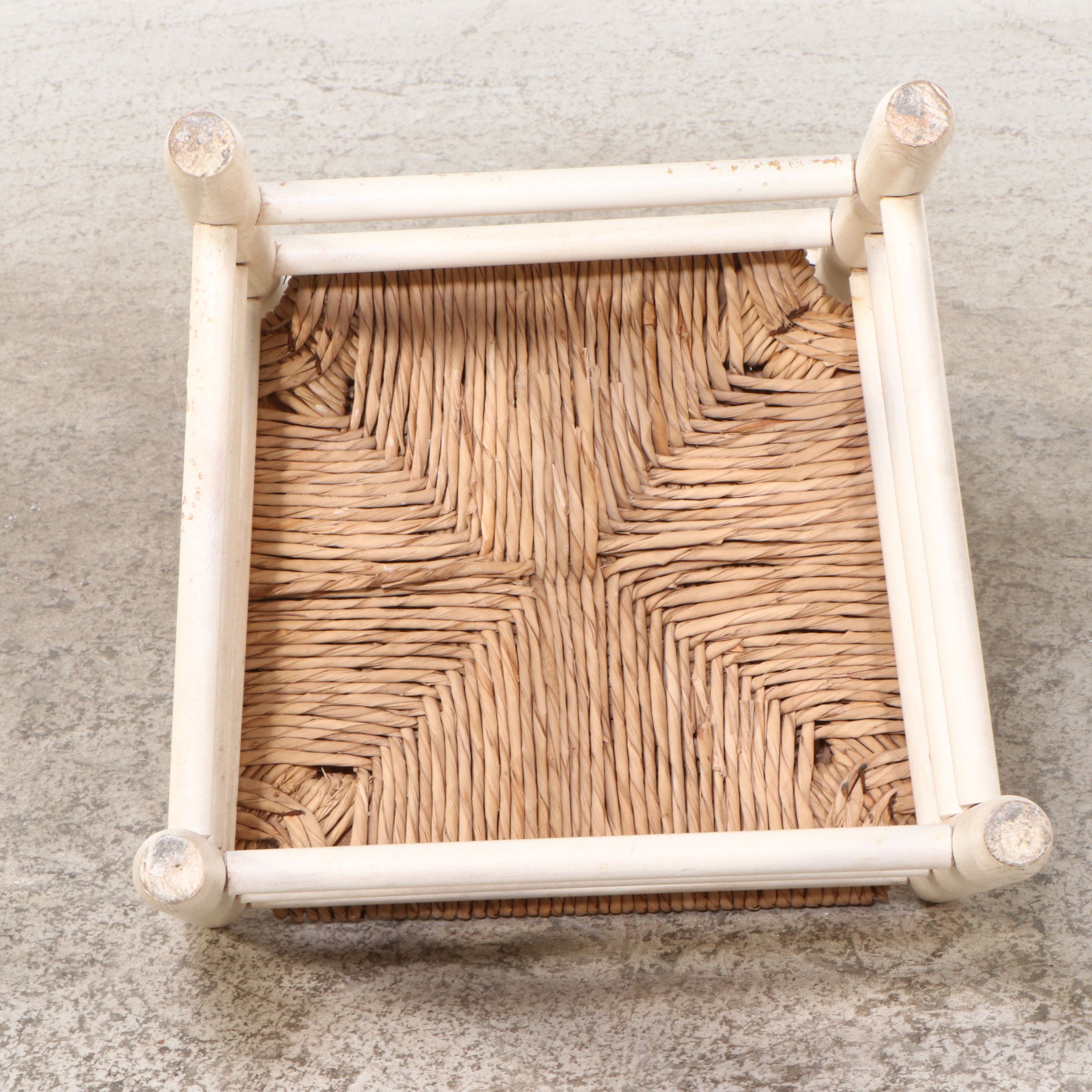 Six-Piece Painted Wood Dining Set